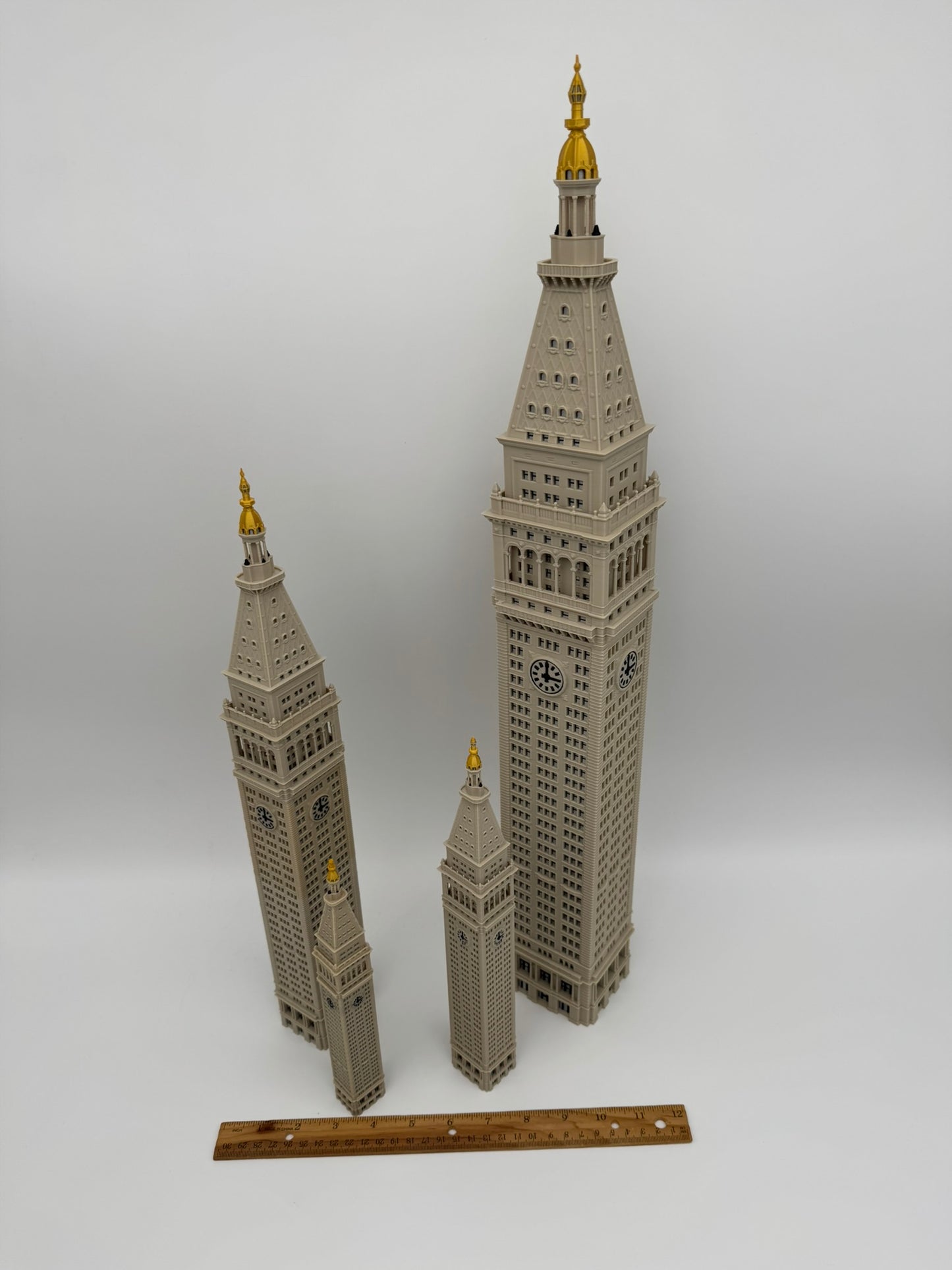 Metropolitan Life Tower Model- 3D Printed Full Color