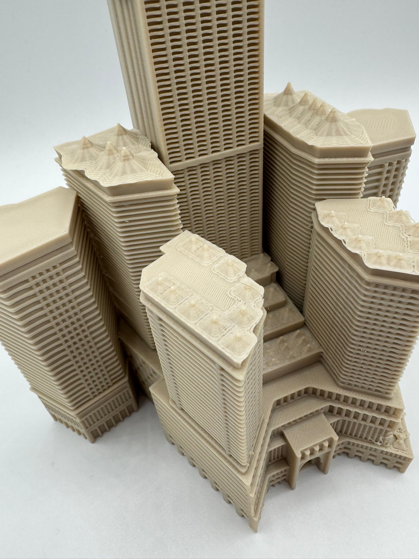 Mecca Royal Clock Tower Model- 3D Printed