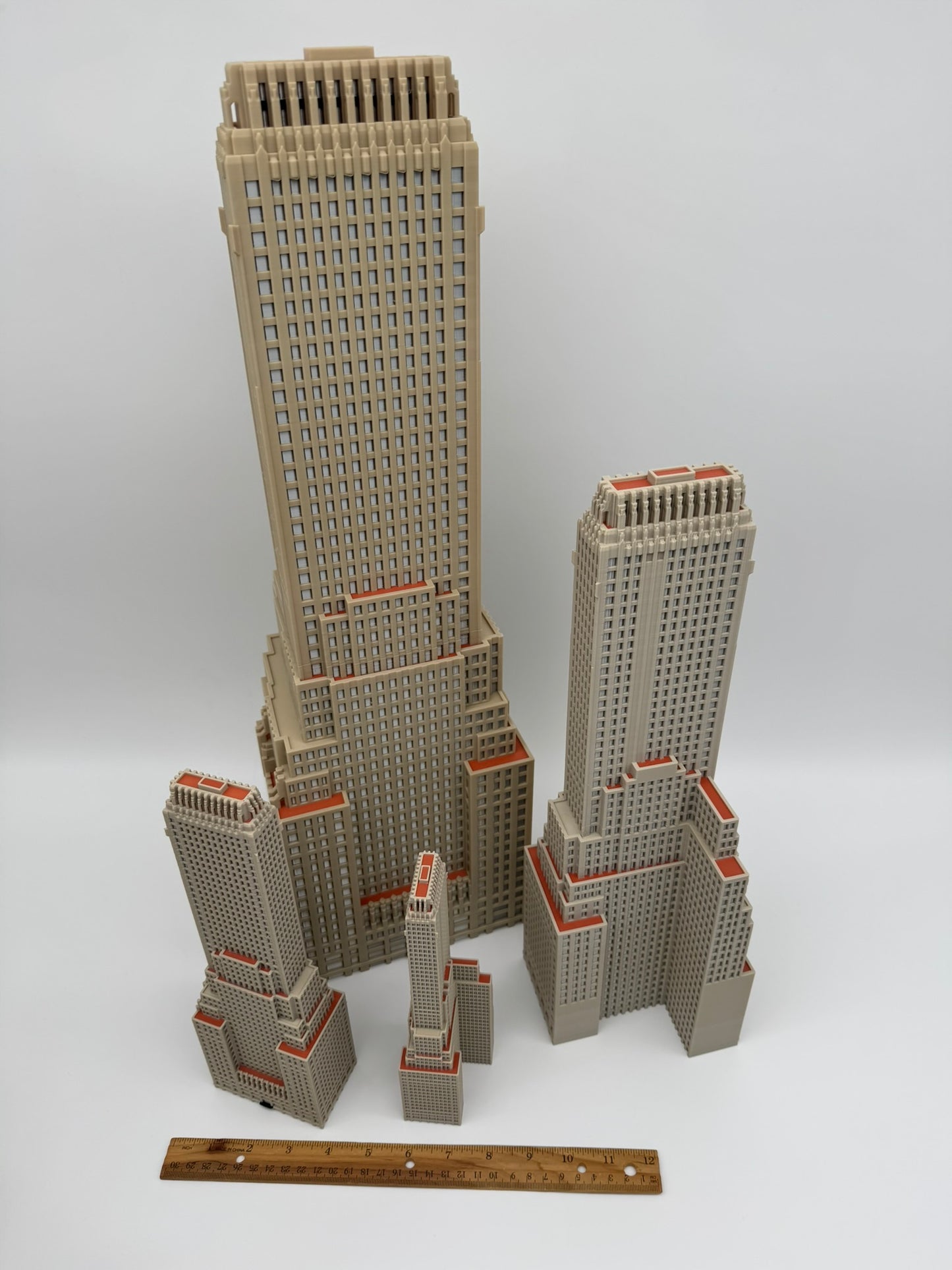 Chanin Building Model- 3D Printed Full Color