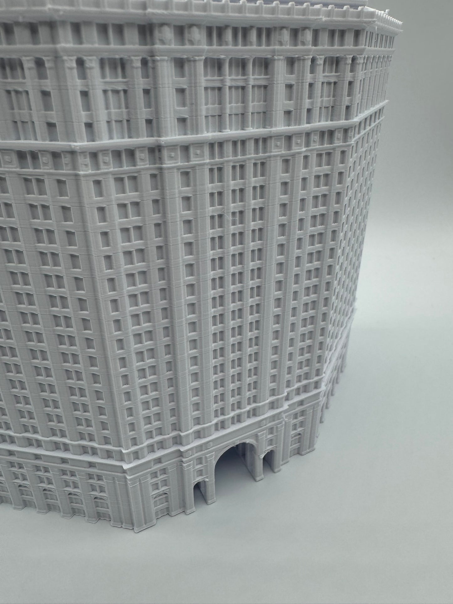 Manhattan Municipal Building Model- 3D Printed