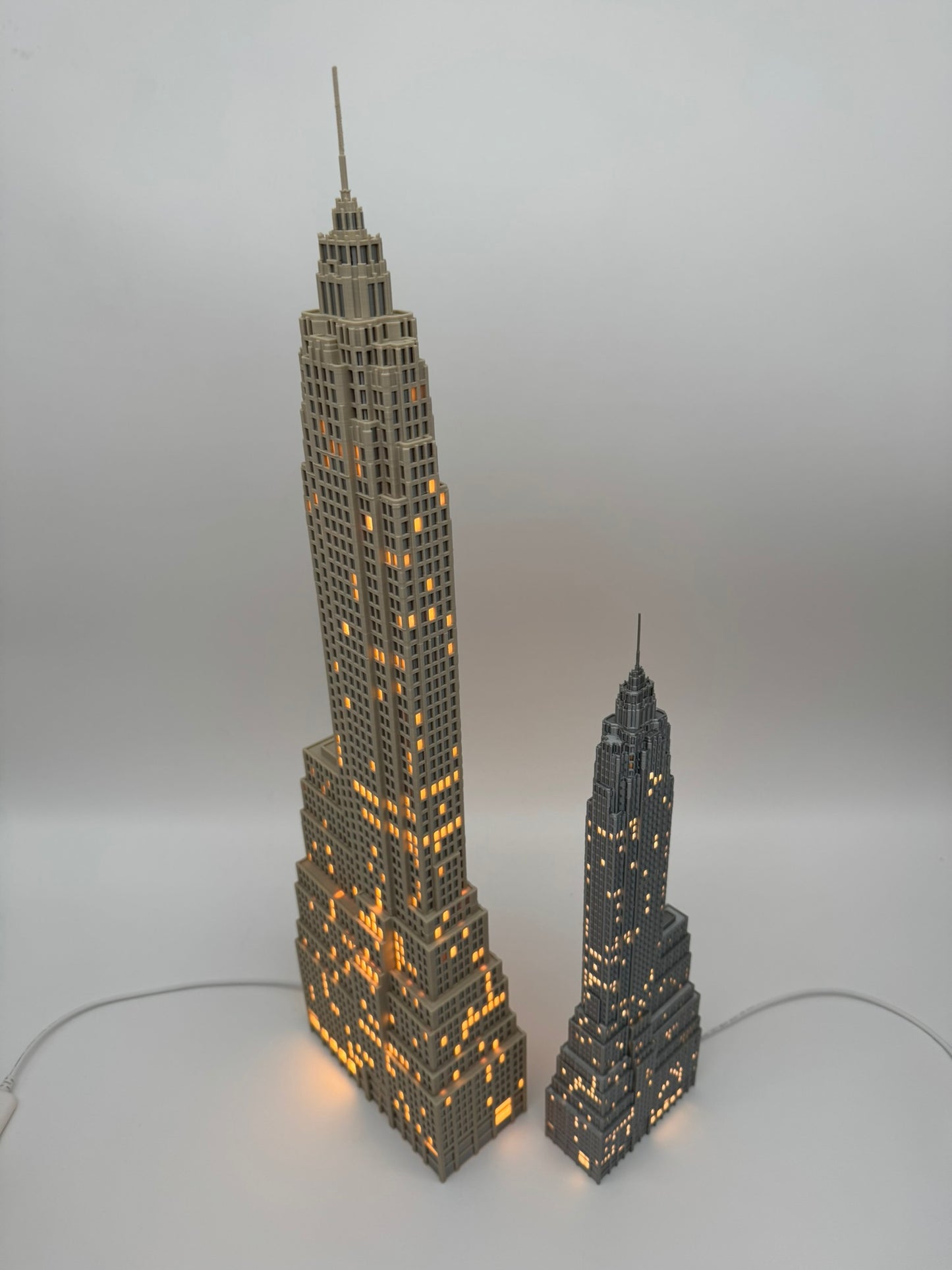 American International Building Light Up Model- 3D Printed