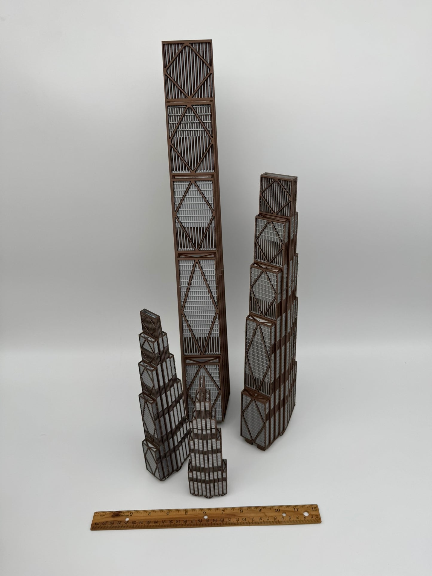 270 Park Avenue Model- 3D Printed Full Color