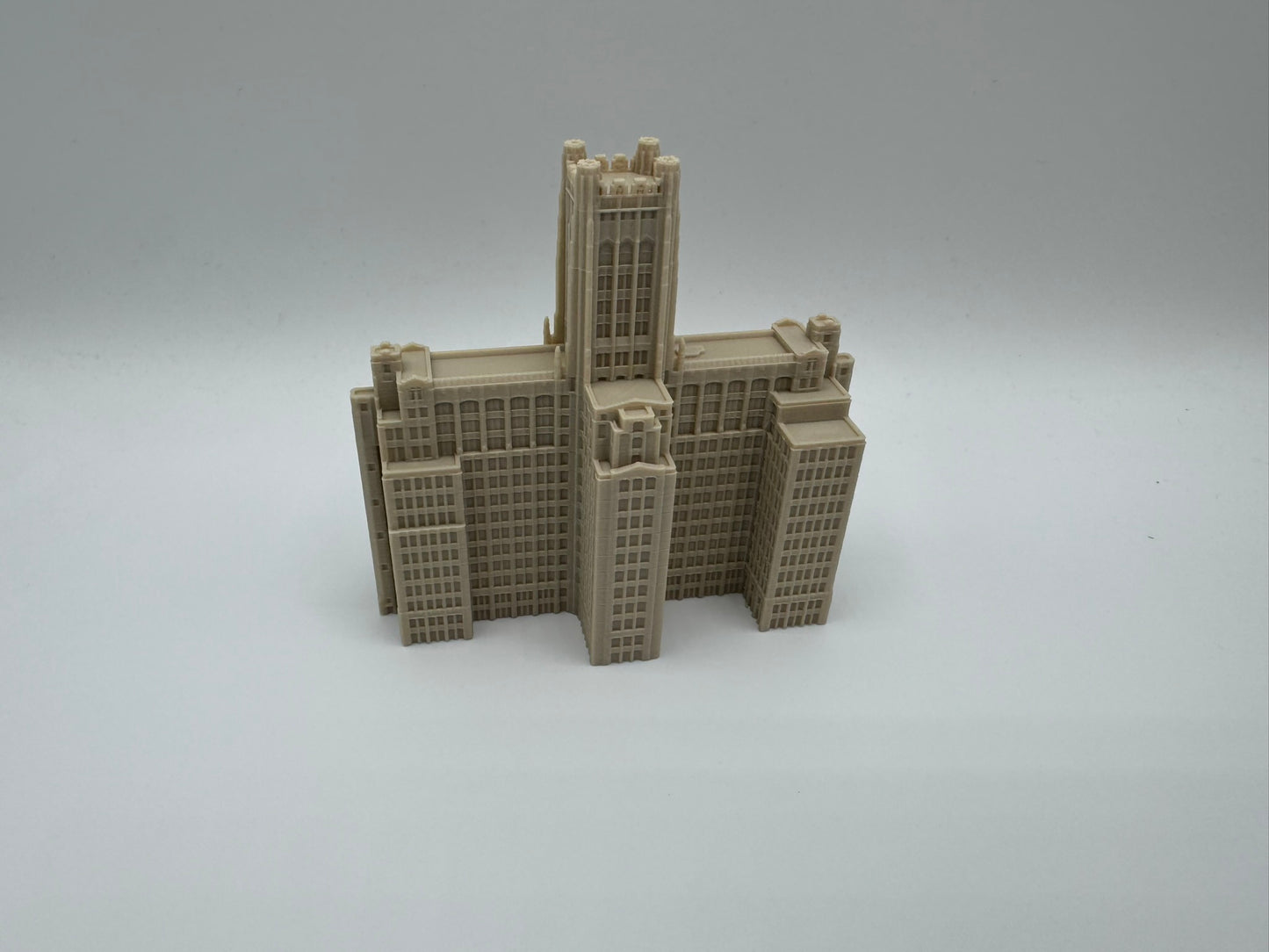 Ward Memorial Building Model- 3D Printed