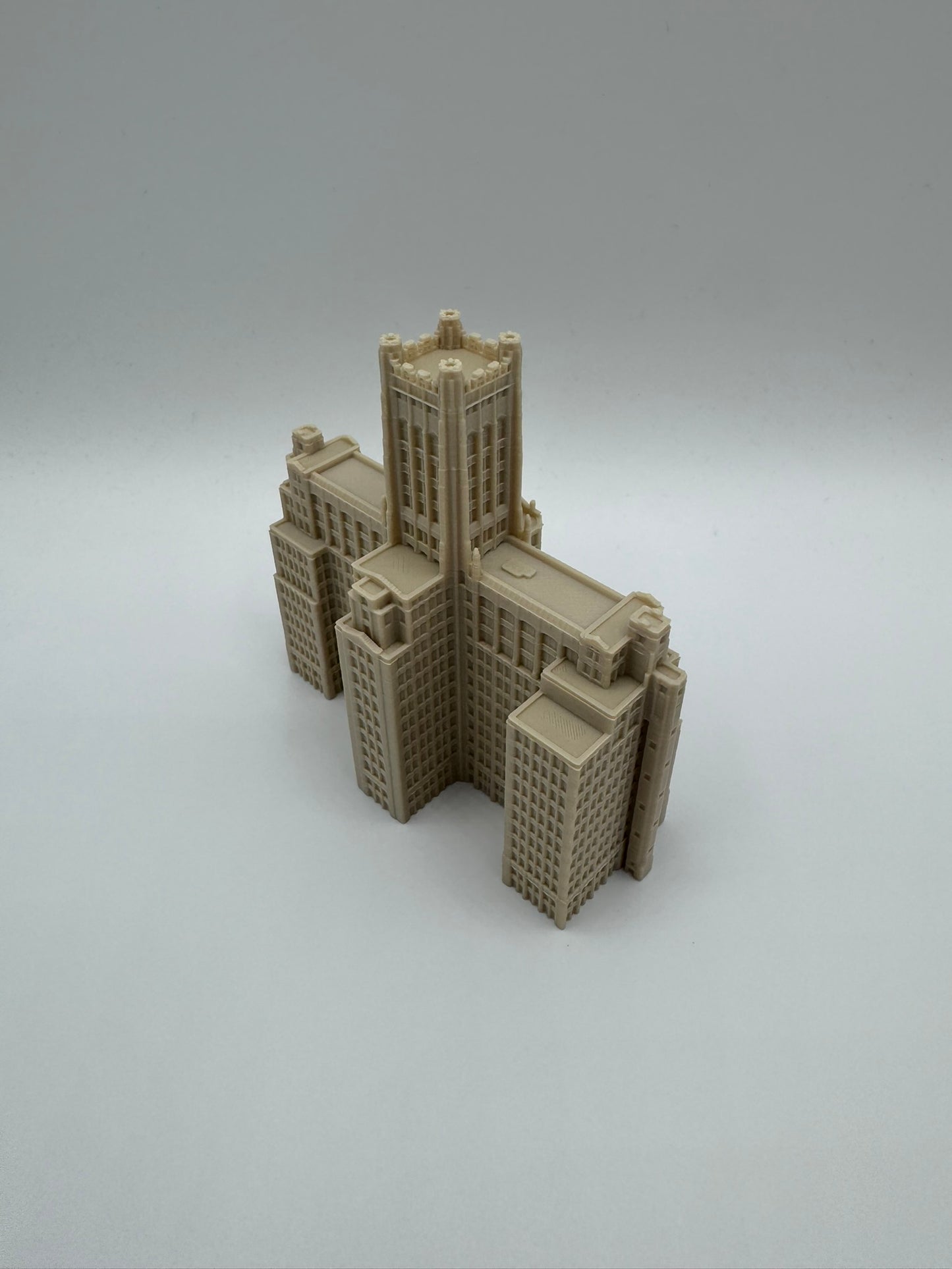 Ward Memorial Building Model- 3D Printed