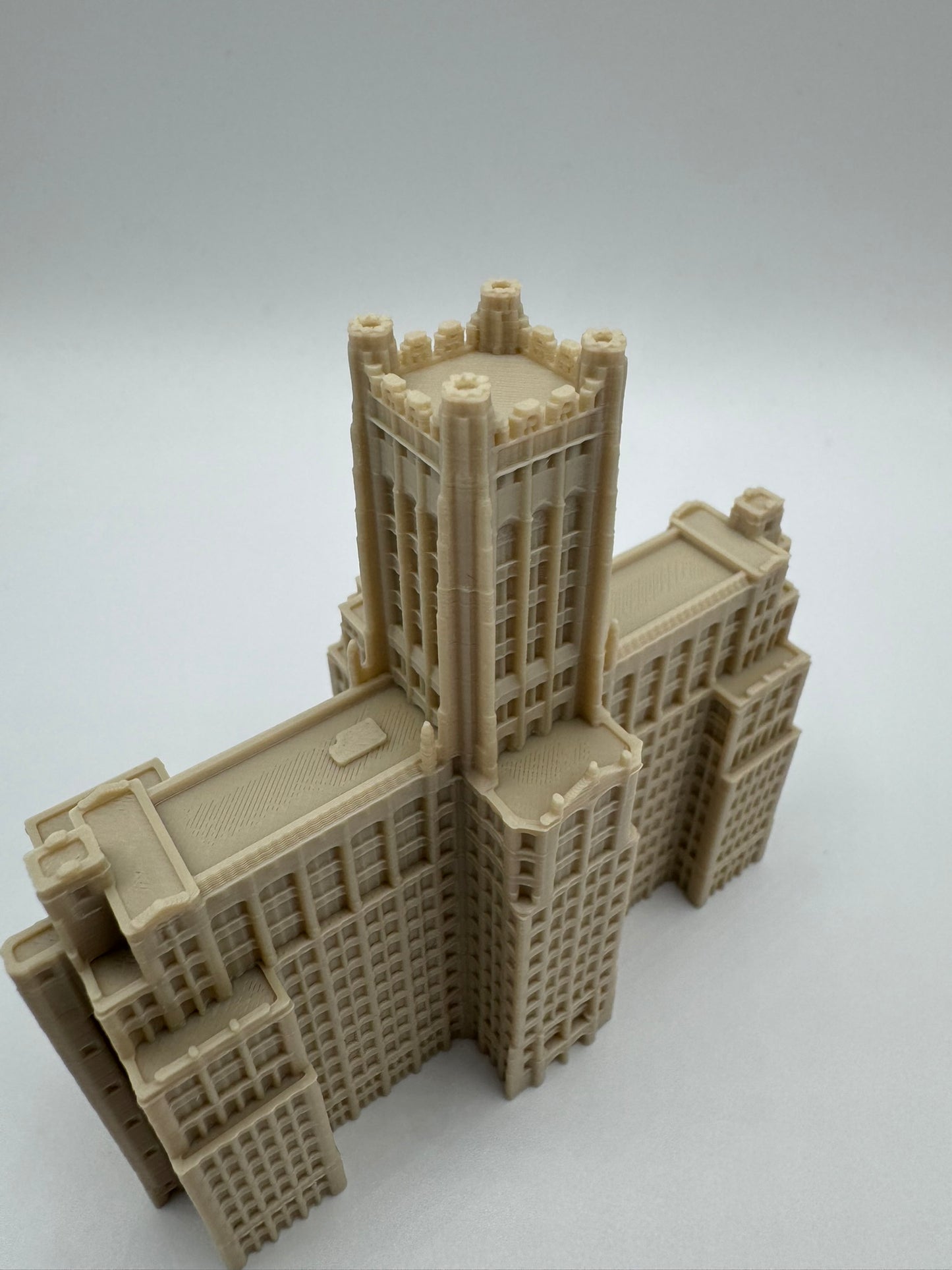 Ward Memorial Building Model- 3D Printed