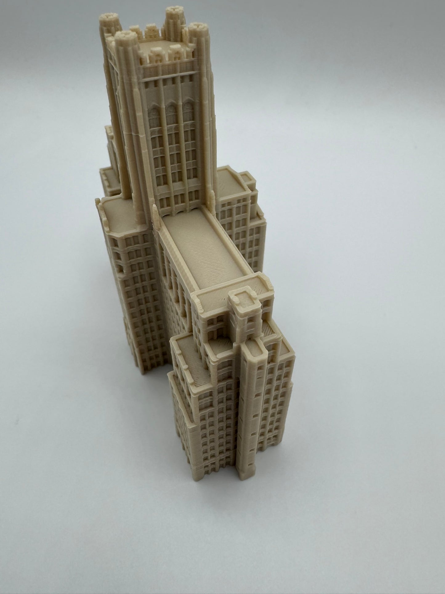 Ward Memorial Building Model- 3D Printed