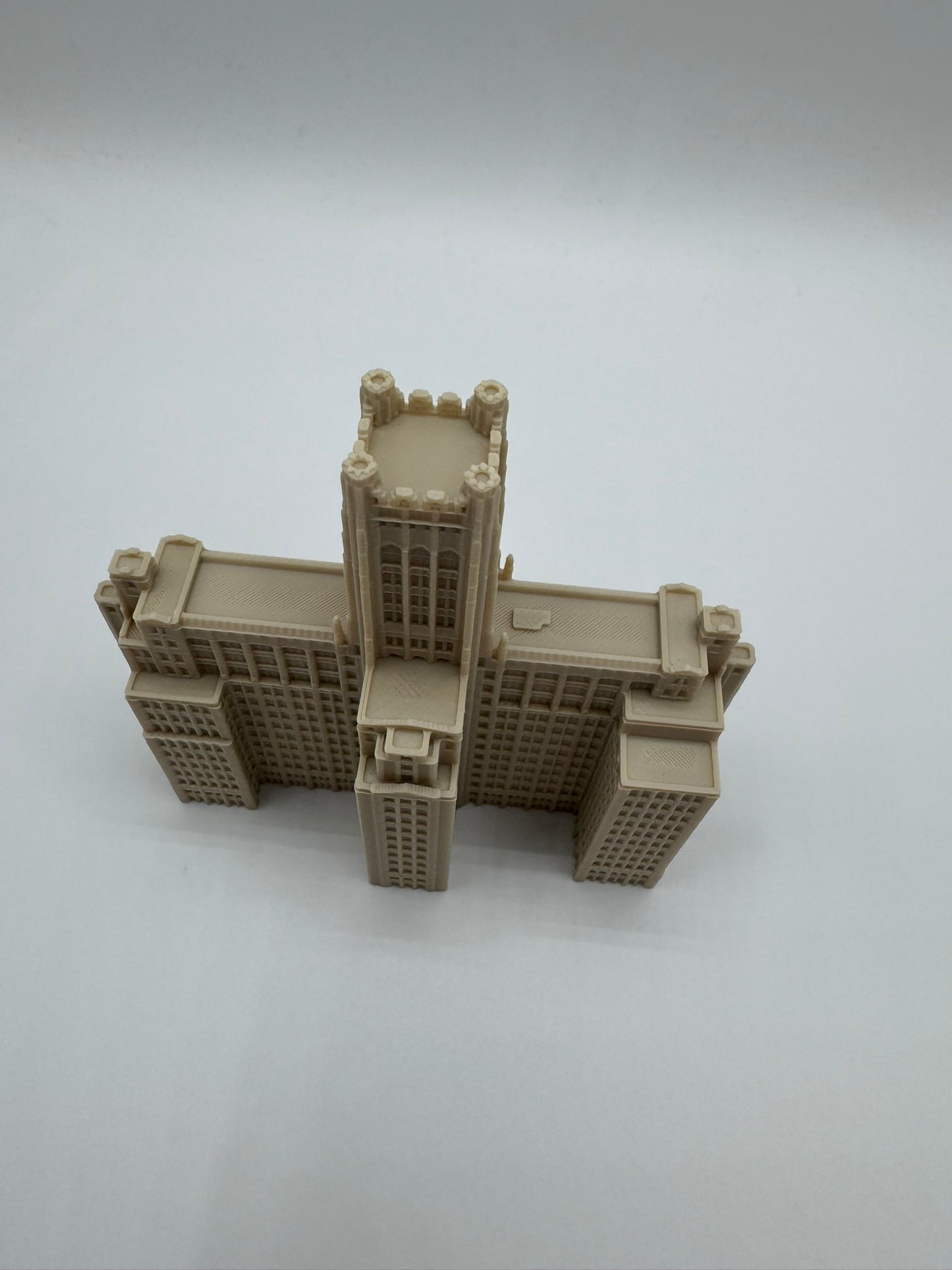 Ward Memorial Building Model- 3D Printed