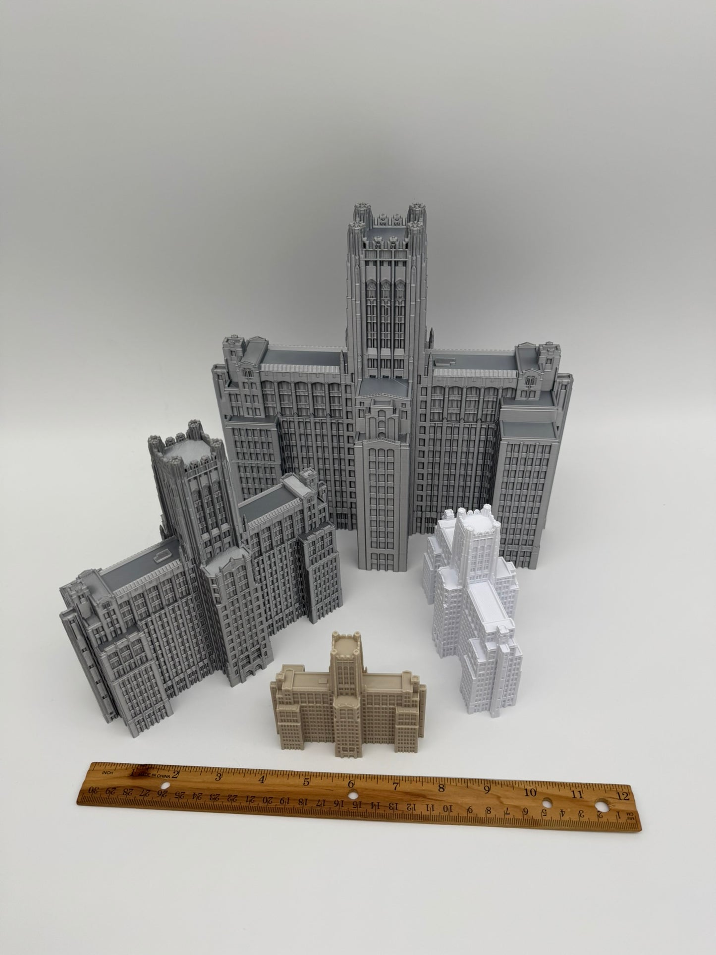 Ward Memorial Building Model- 3D Printed