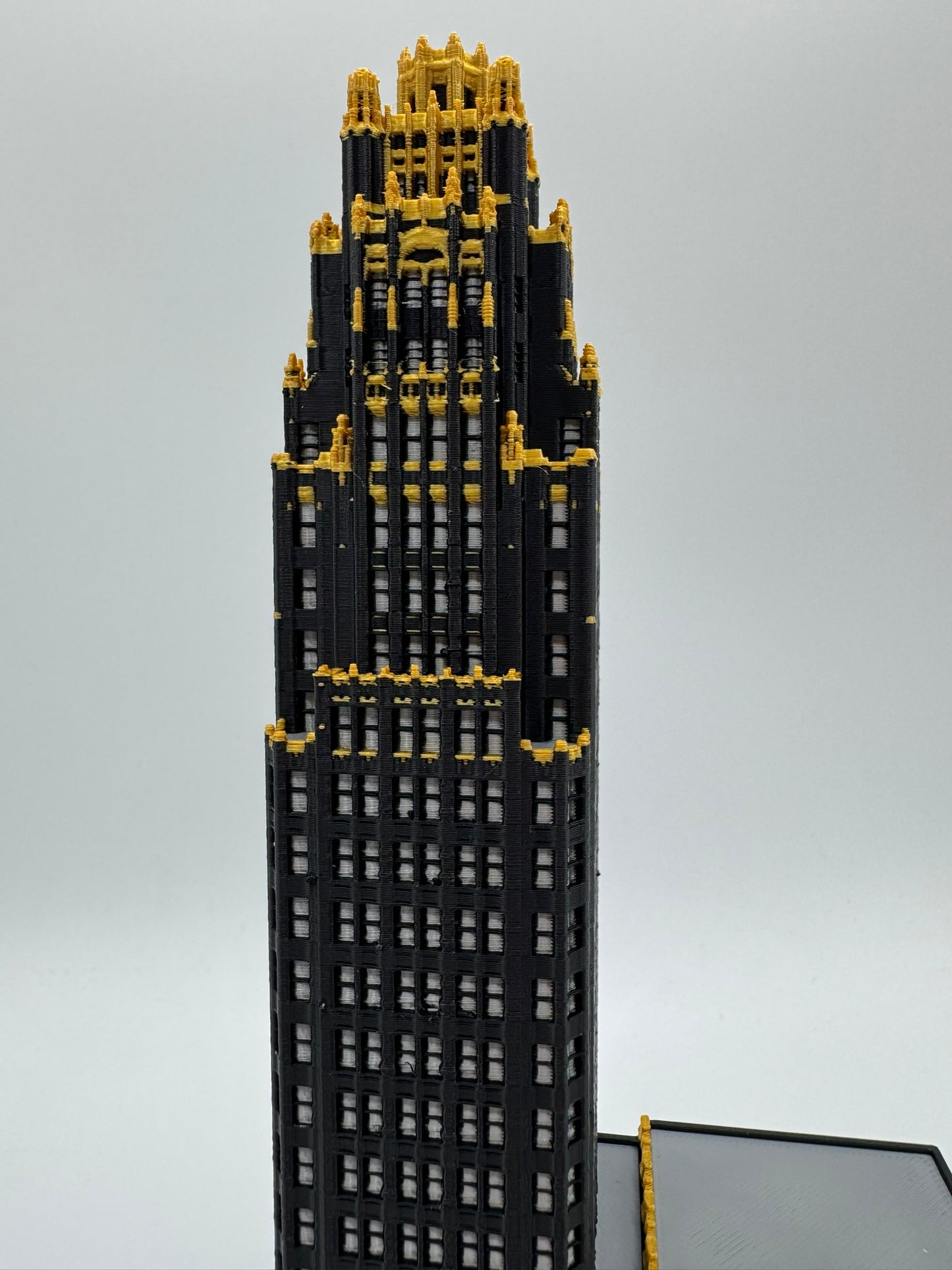 American Radiator Building Model- 3D Printed Full Color