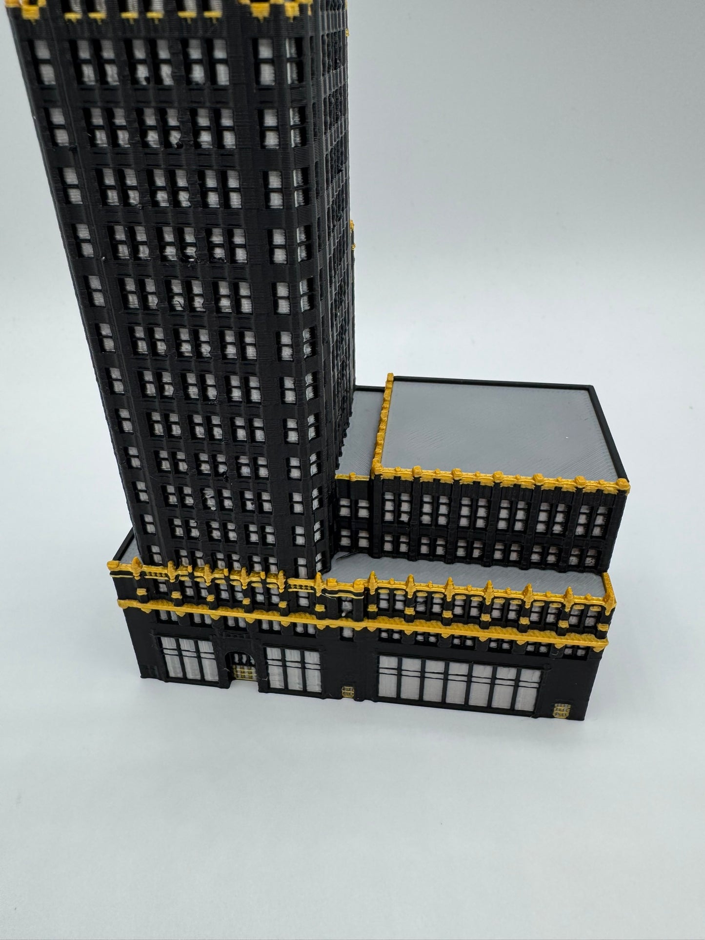 American Radiator Building Model- 3D Printed Full Color