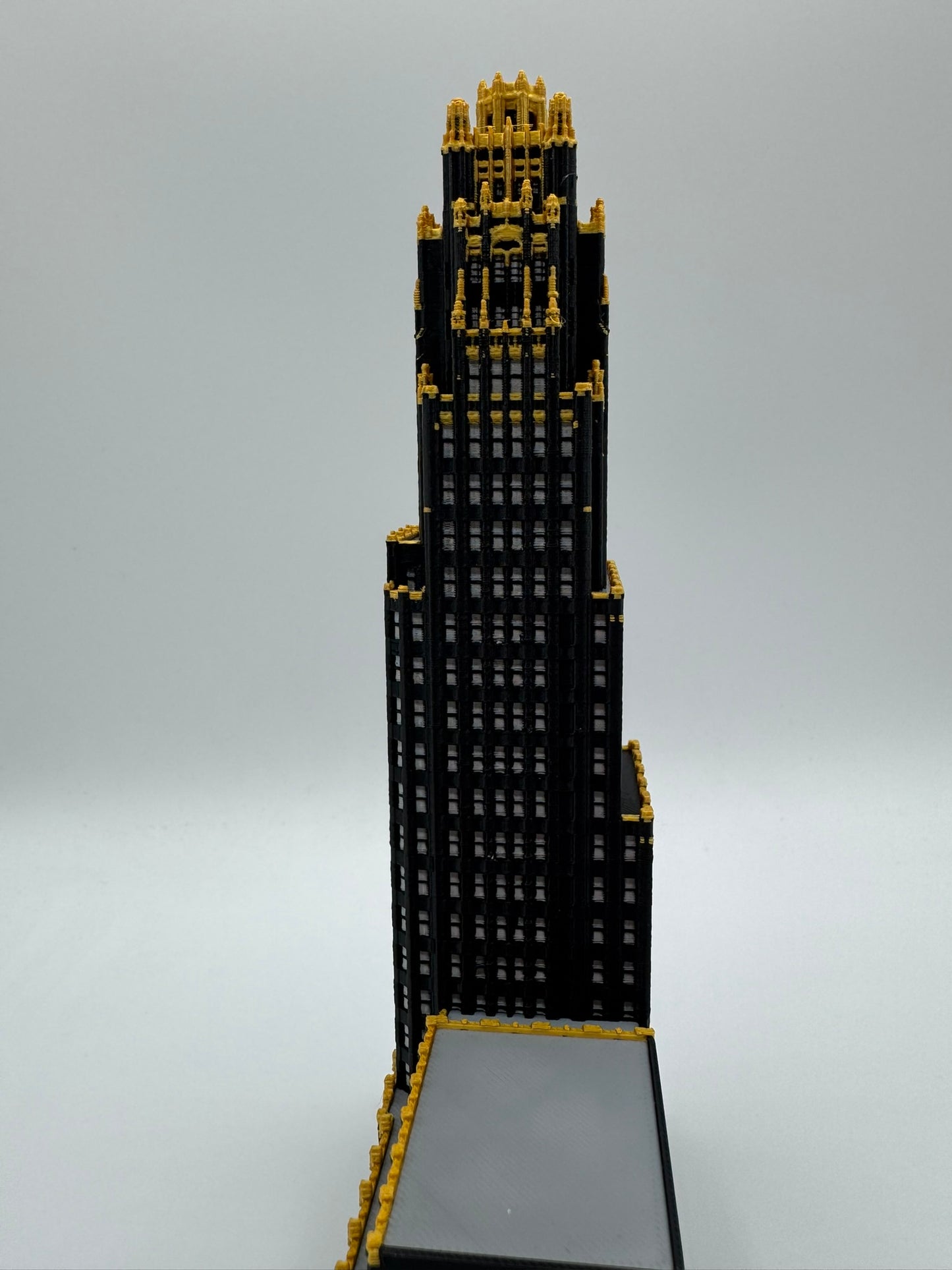 American Radiator Building Model- 3D Printed Full Color