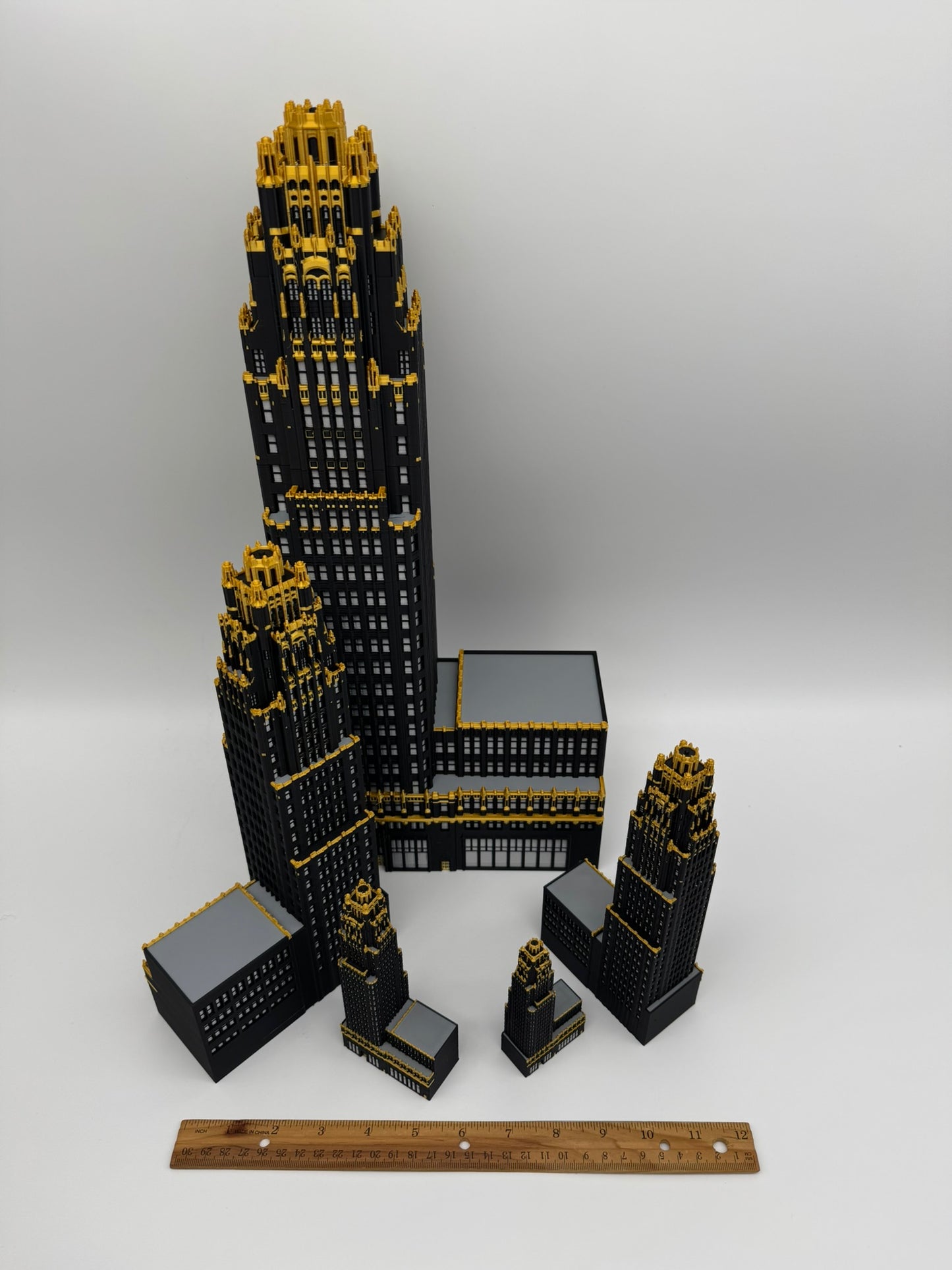 American Radiator Building Model- 3D Printed Full Color