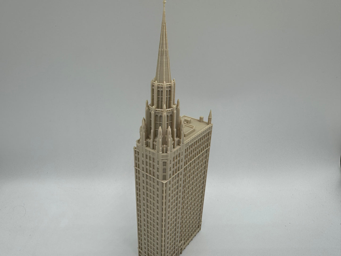 Chicago Temple Building Model- 3D Printed