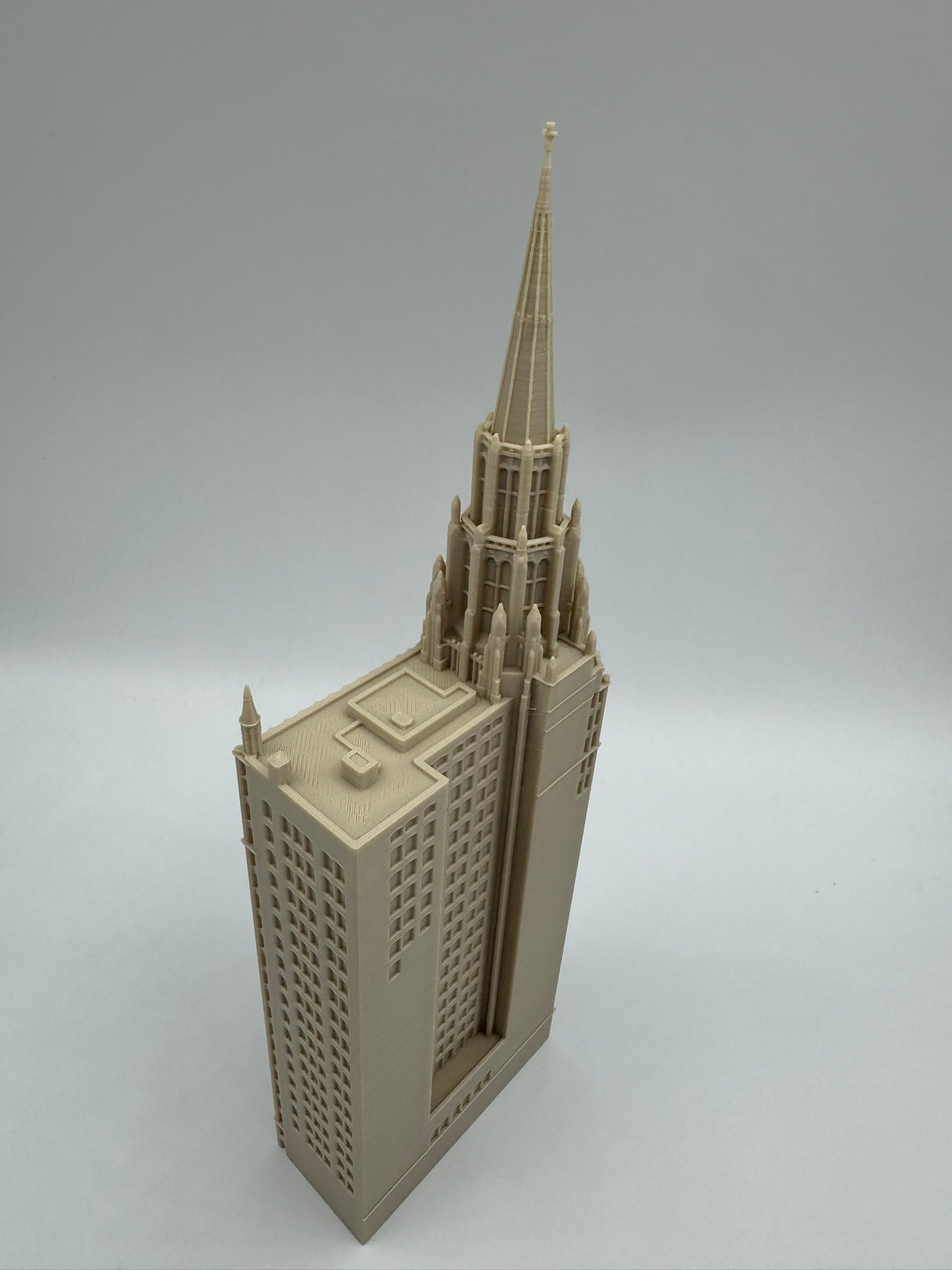 Chicago Temple Building Model- 3D Printed