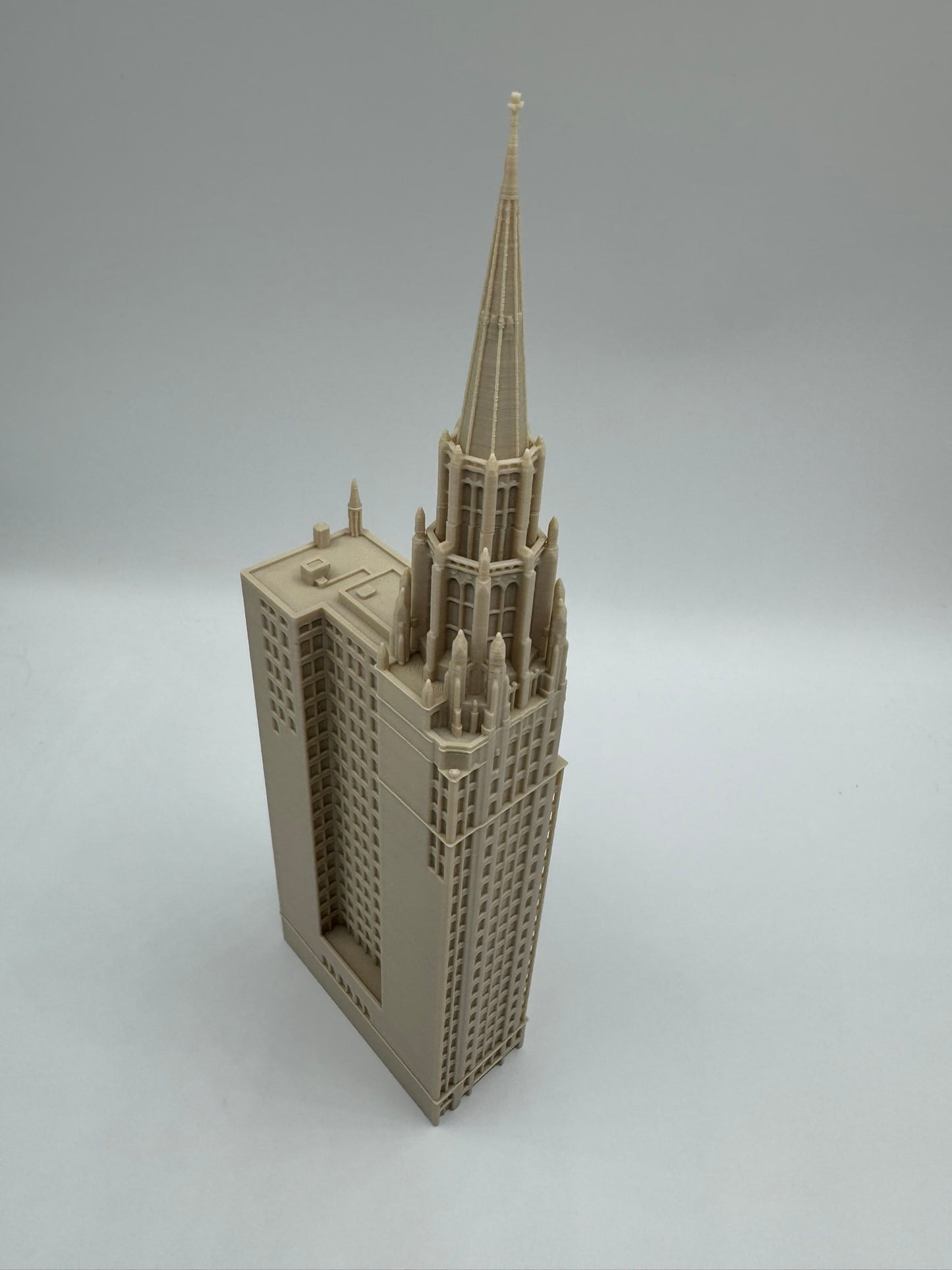 Chicago Temple Building Model- 3D Printed