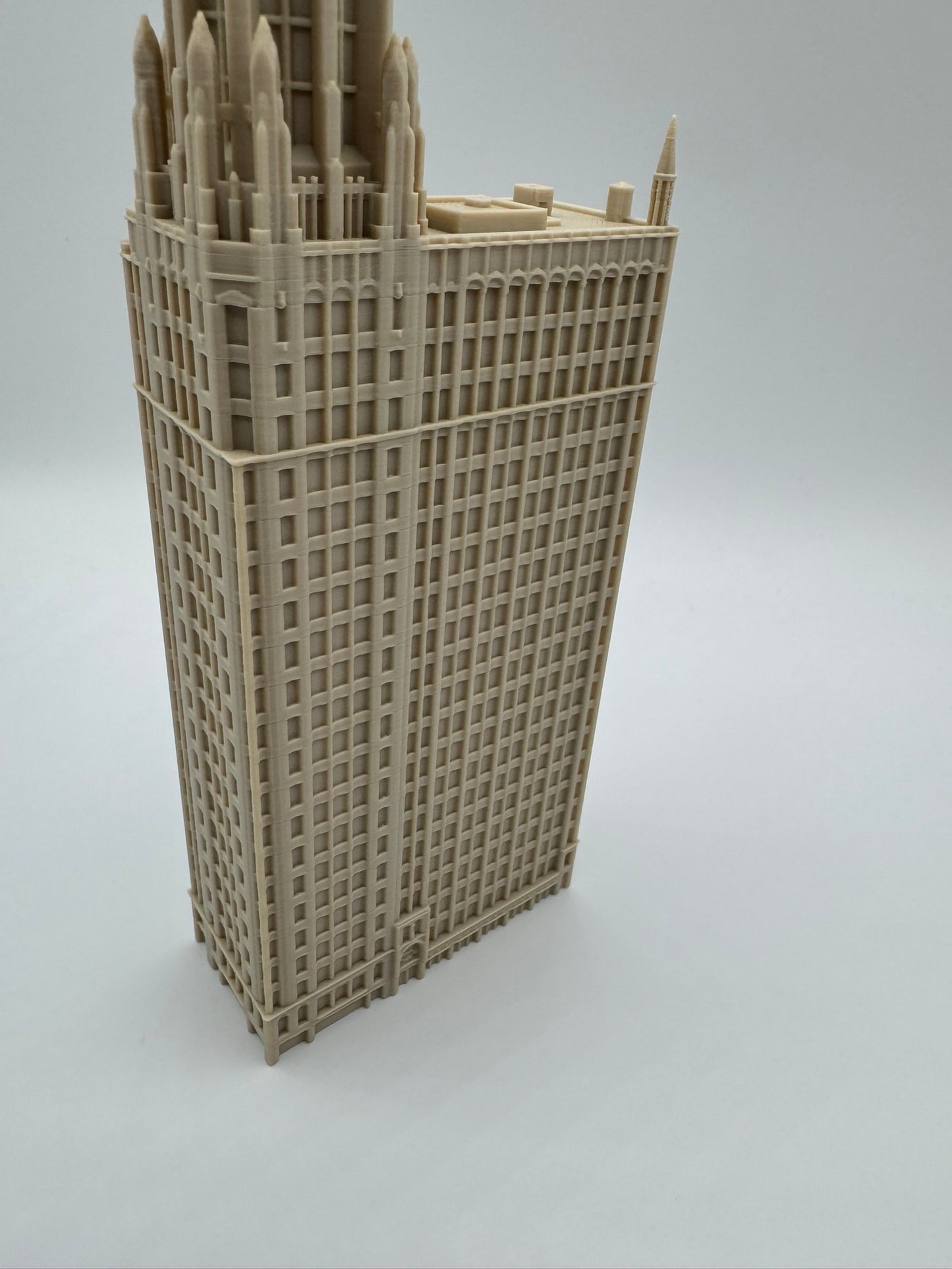 Chicago Temple Building Model- 3D Printed