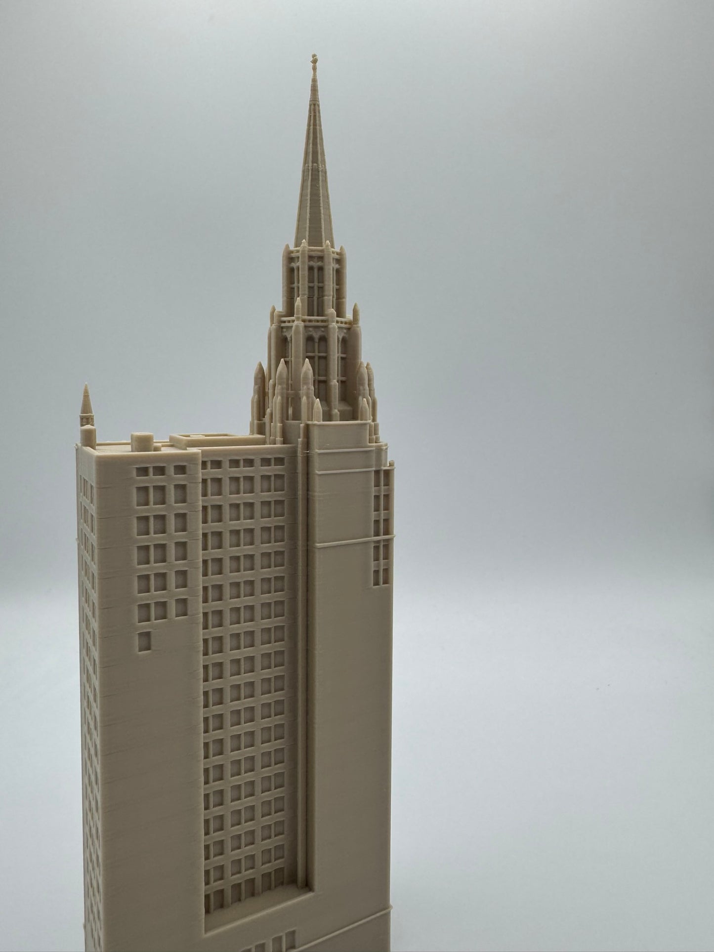 Chicago Temple Building Model- 3D Printed