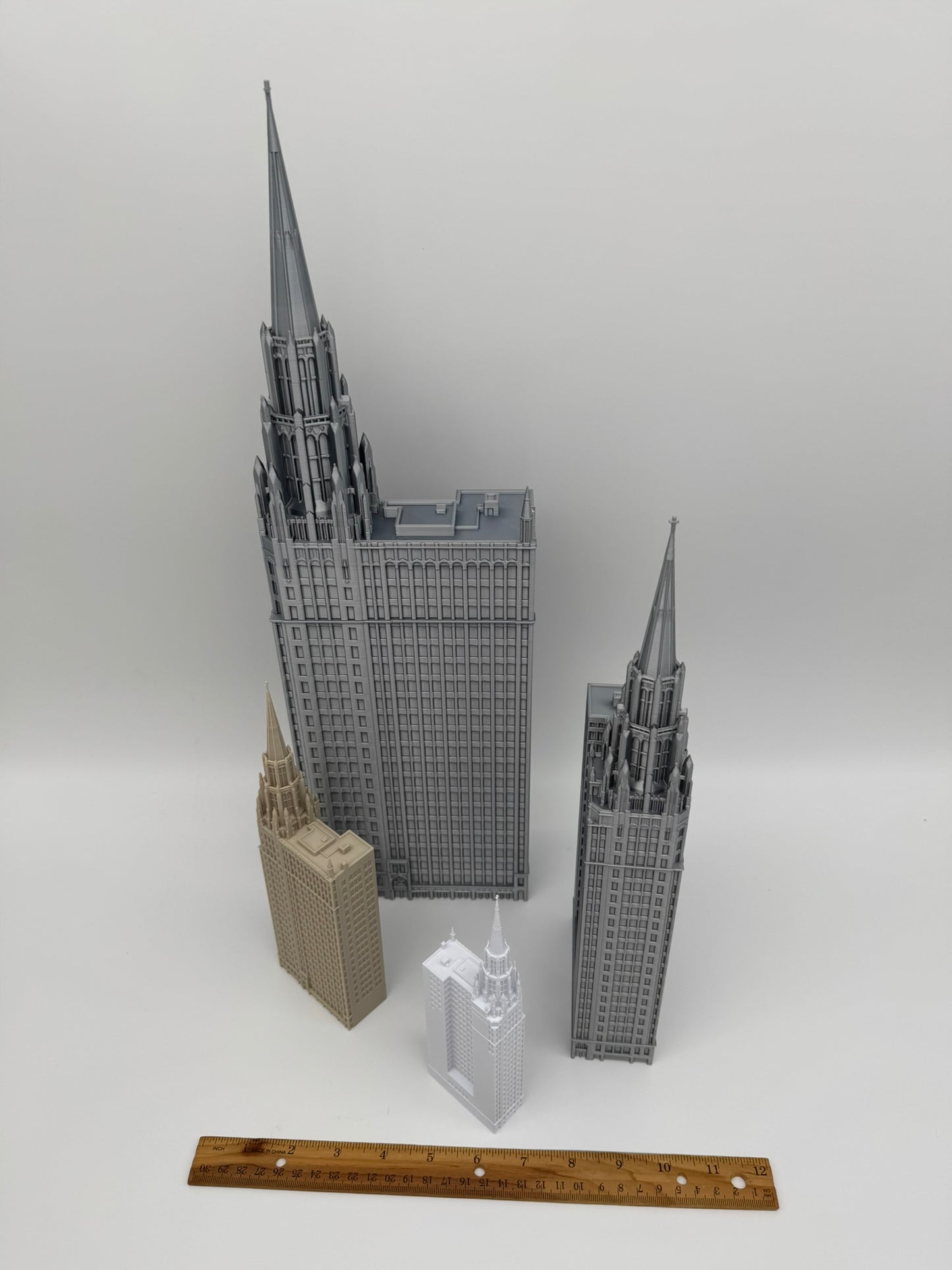 Chicago Temple Building Model- 3D Printed