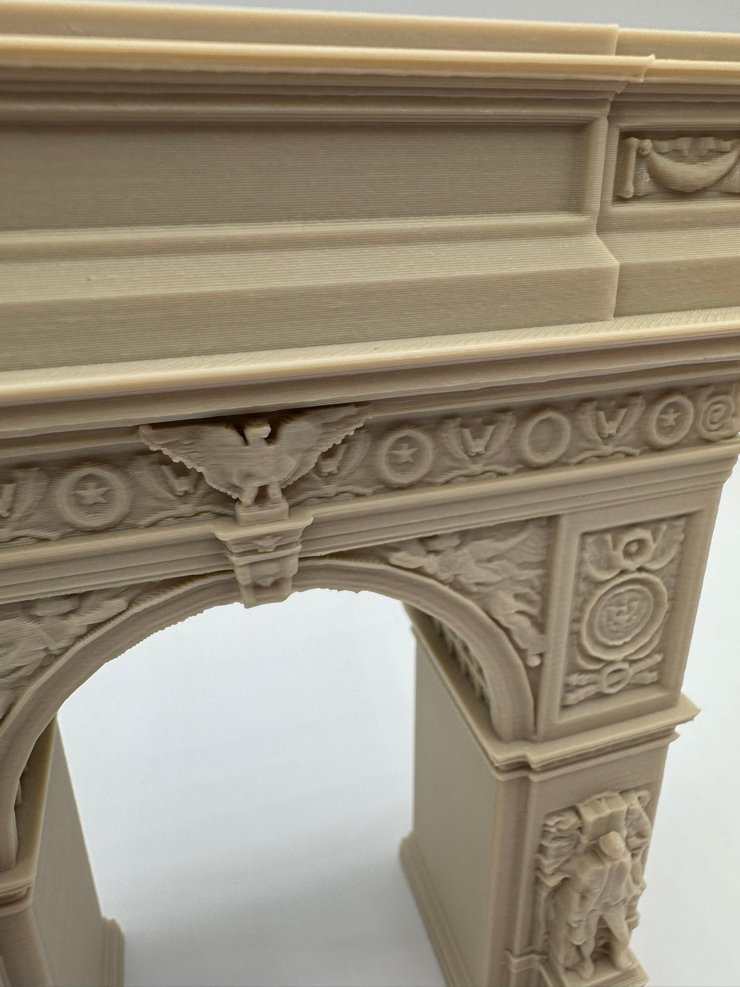 Washington Square Arch Model- 3D Printed