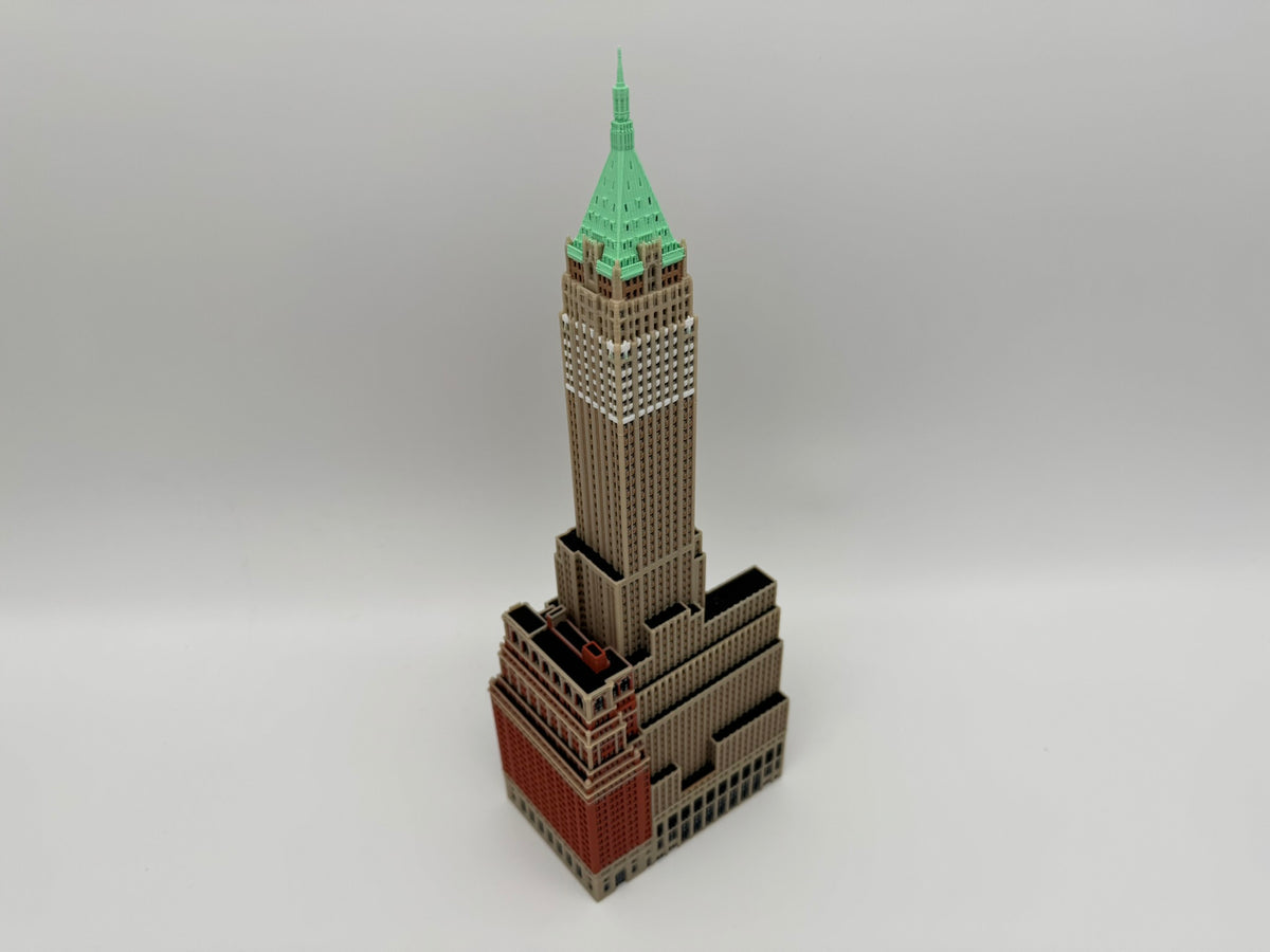 40 Wall Street Model- 3D Printed Full Color