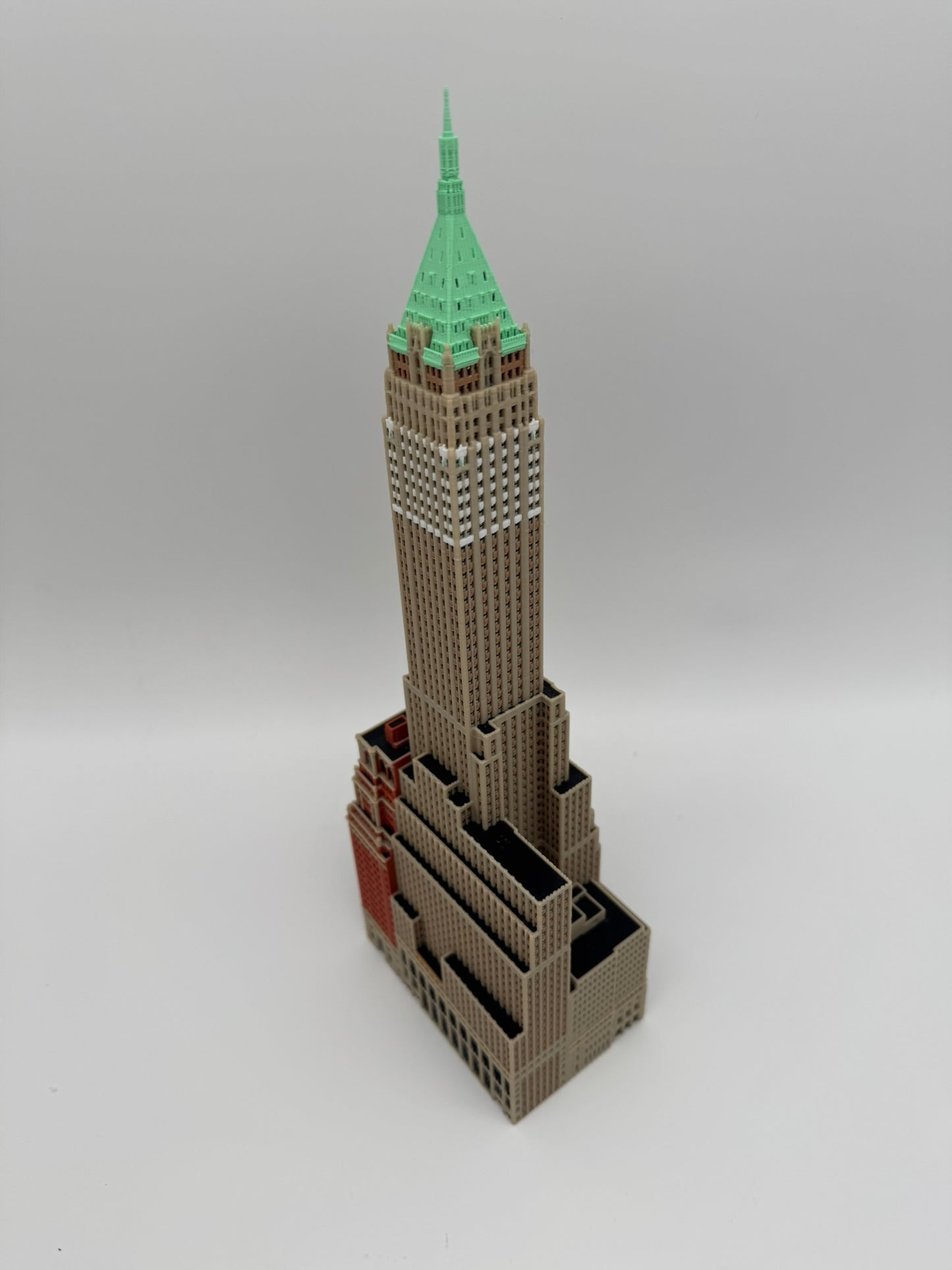 40 Wall Street Model- 3D Printed Full Color
