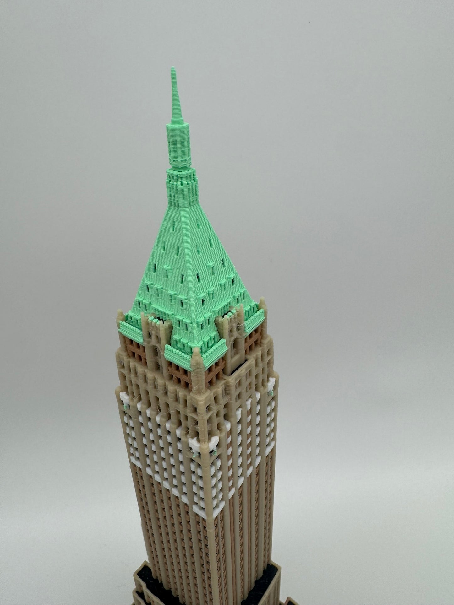 40 Wall Street Model- 3D Printed Full Color