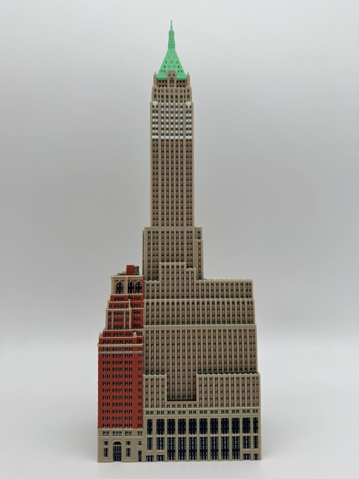 40 Wall Street Model- 3D Printed Full Color