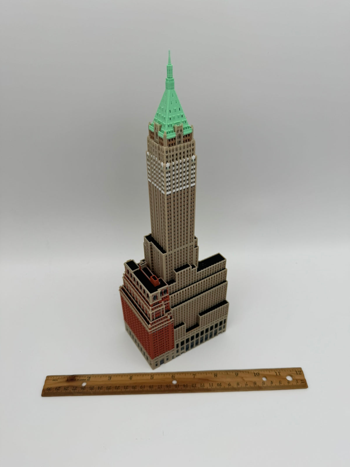 40 Wall Street Model- 3D Printed Full Color