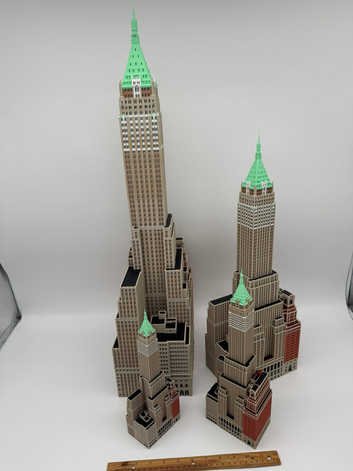 40 Wall Street Model- 3D Printed Full Color