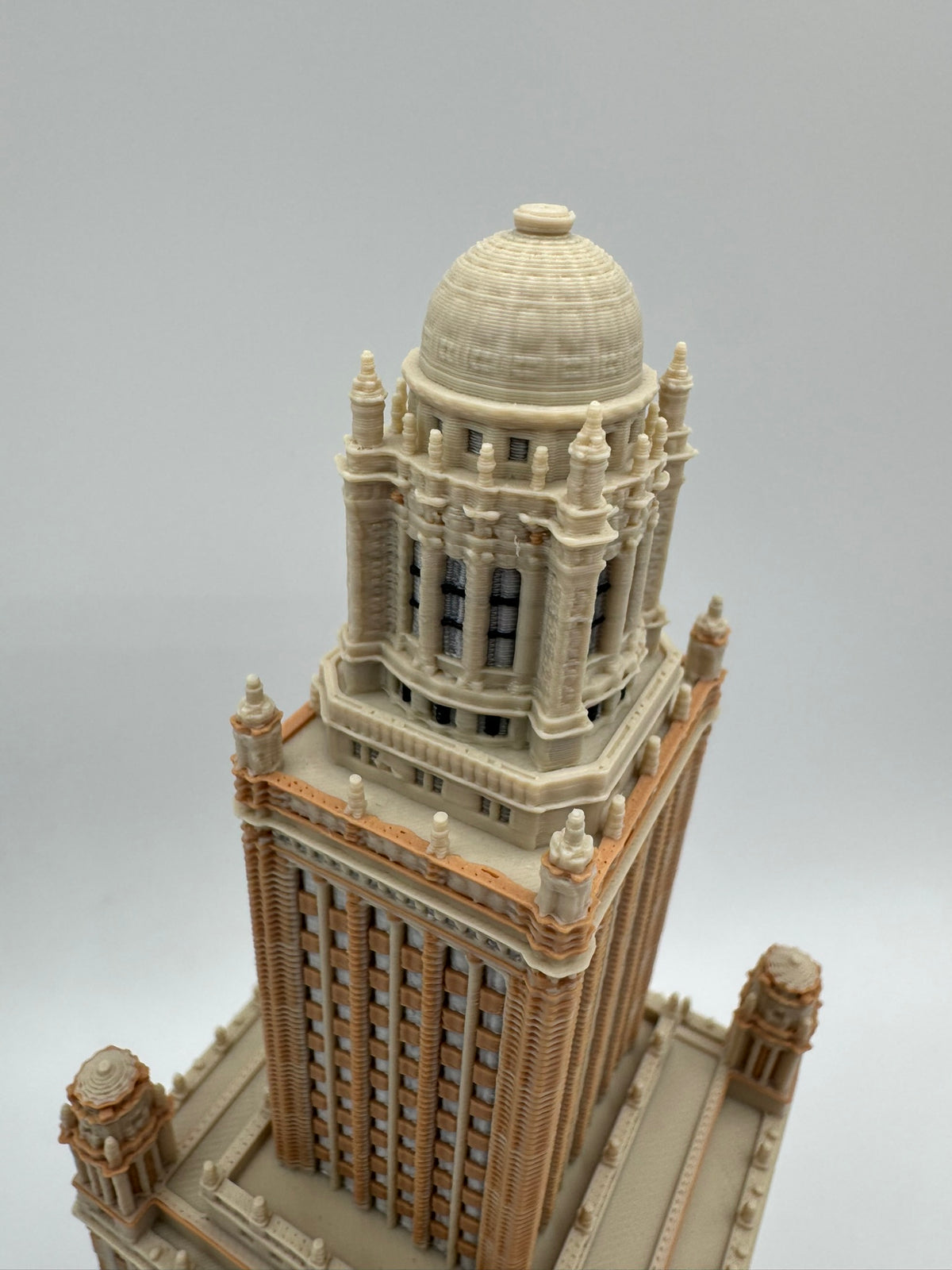 Jewelers Building Model- 3D Printed Full Color