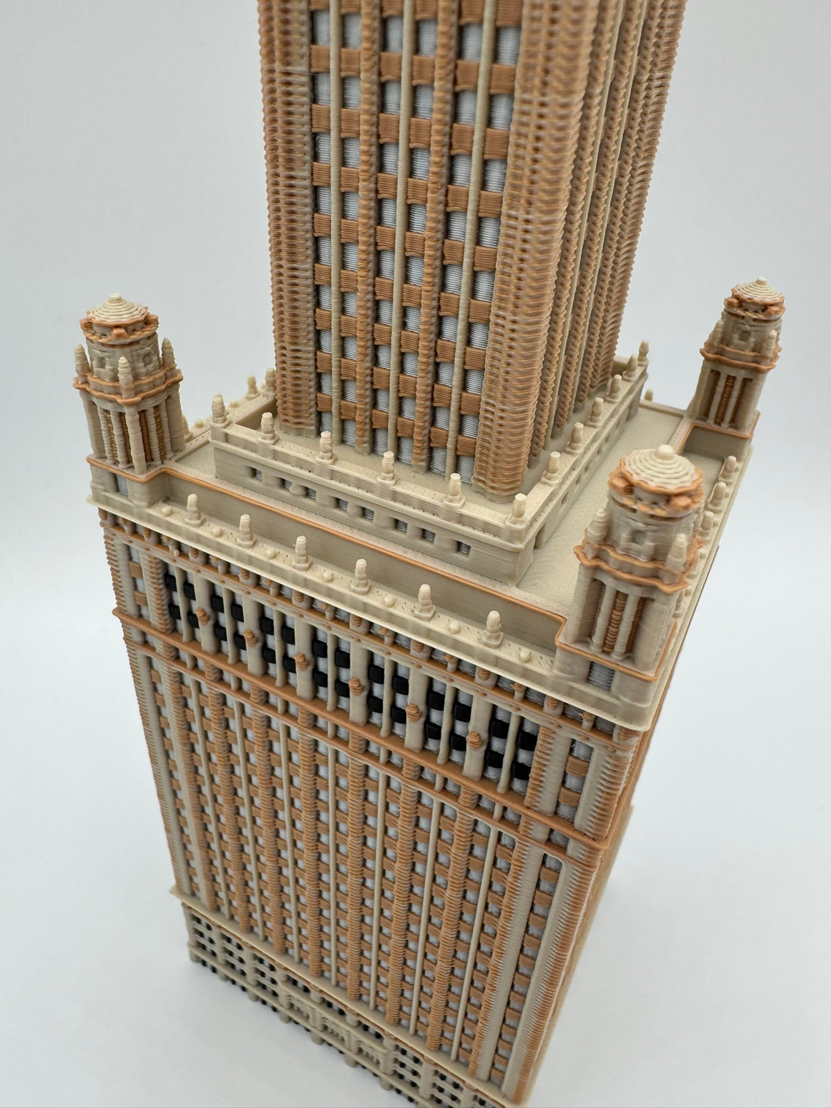 Jewelers Building Model- 3D Printed Full Color