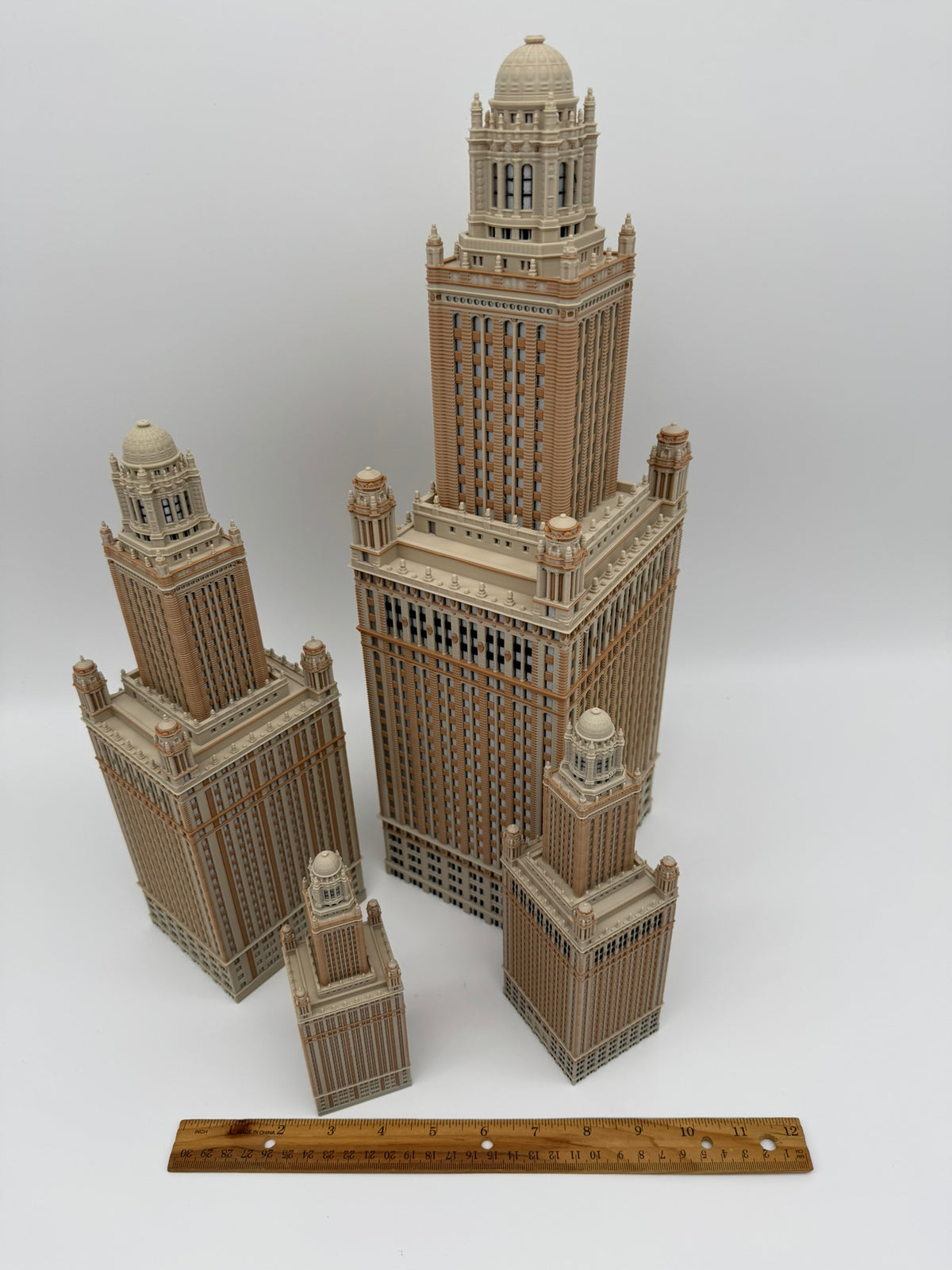 Jewelers Building Model- 3D Printed Full Color