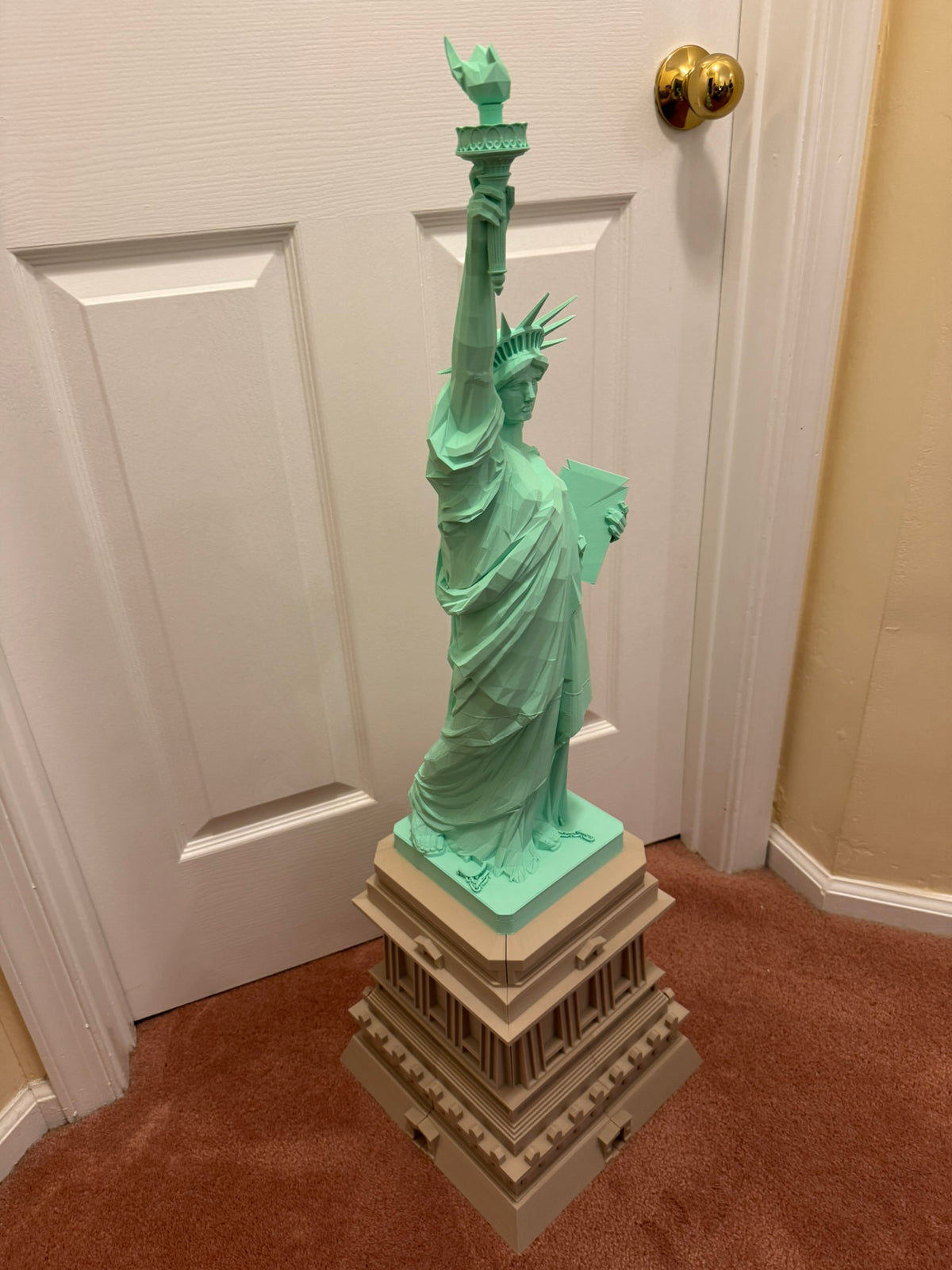 Extra Large Statue of Liberty Model- 3D Printed