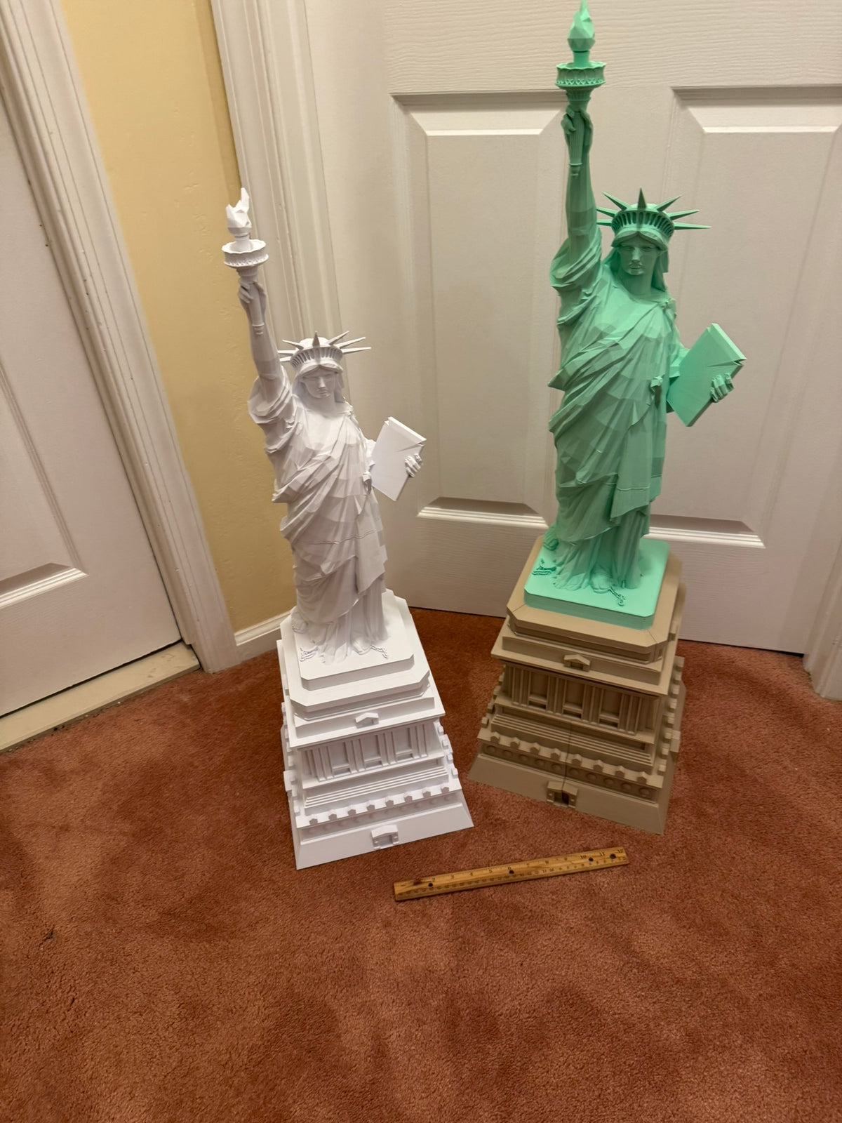 Extra Large Statue of Liberty Model- 3D Printed
