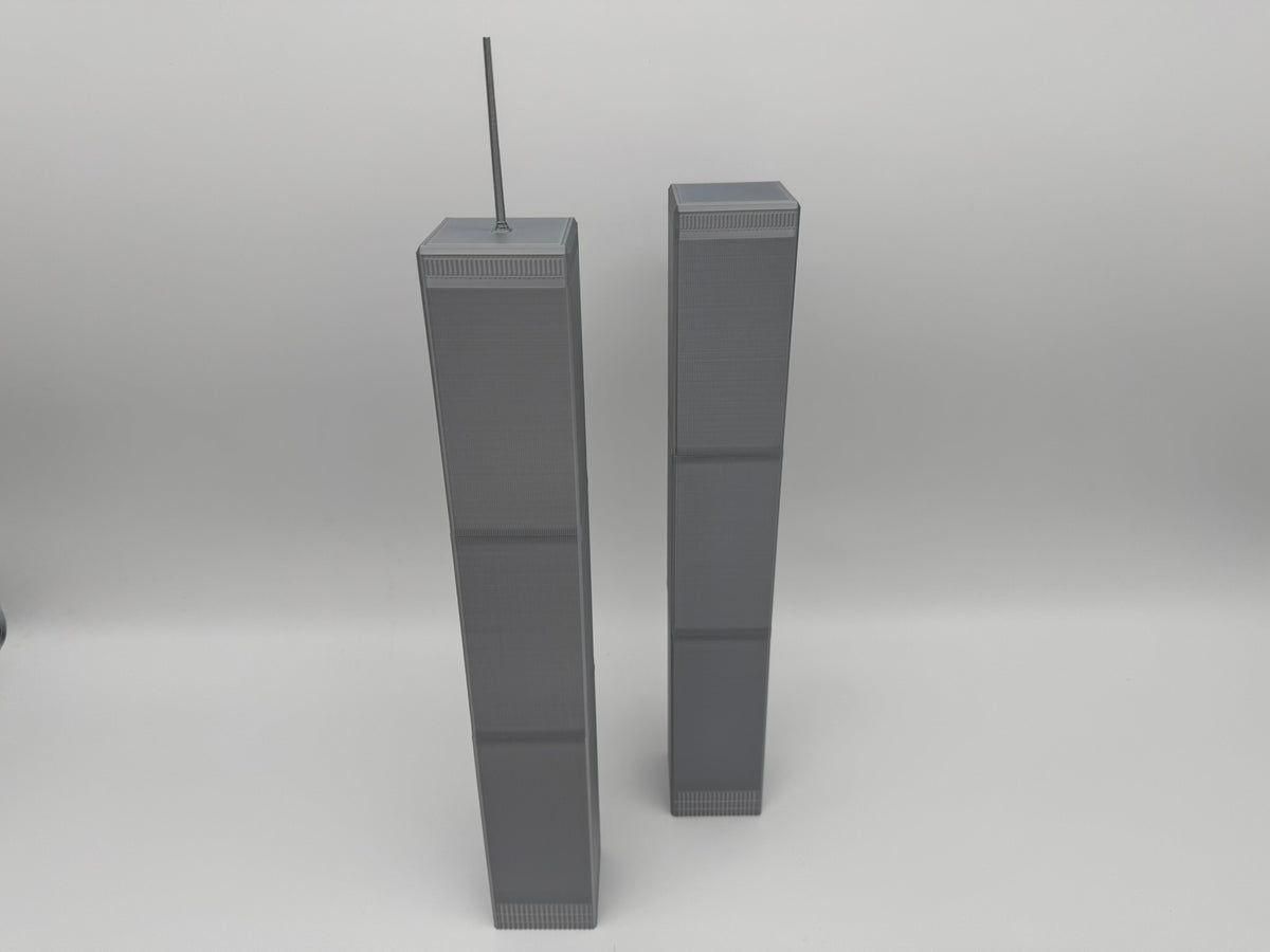 Twin Towers Model- 3D Printed