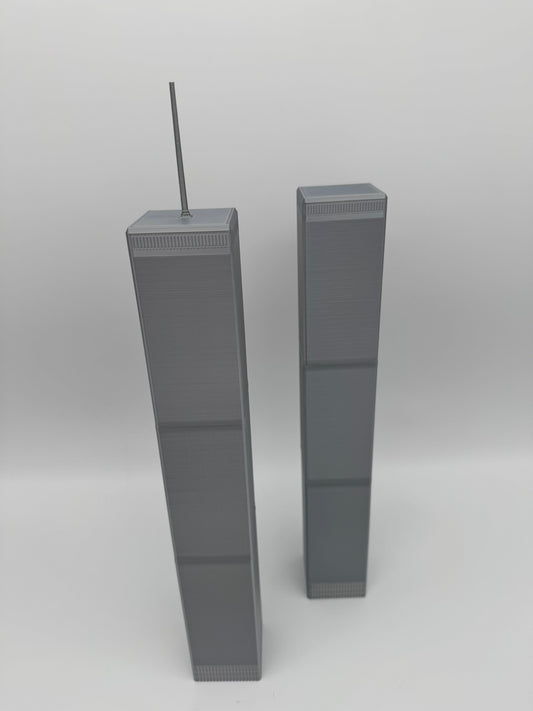 Twin Towers Model- 3D Printed
