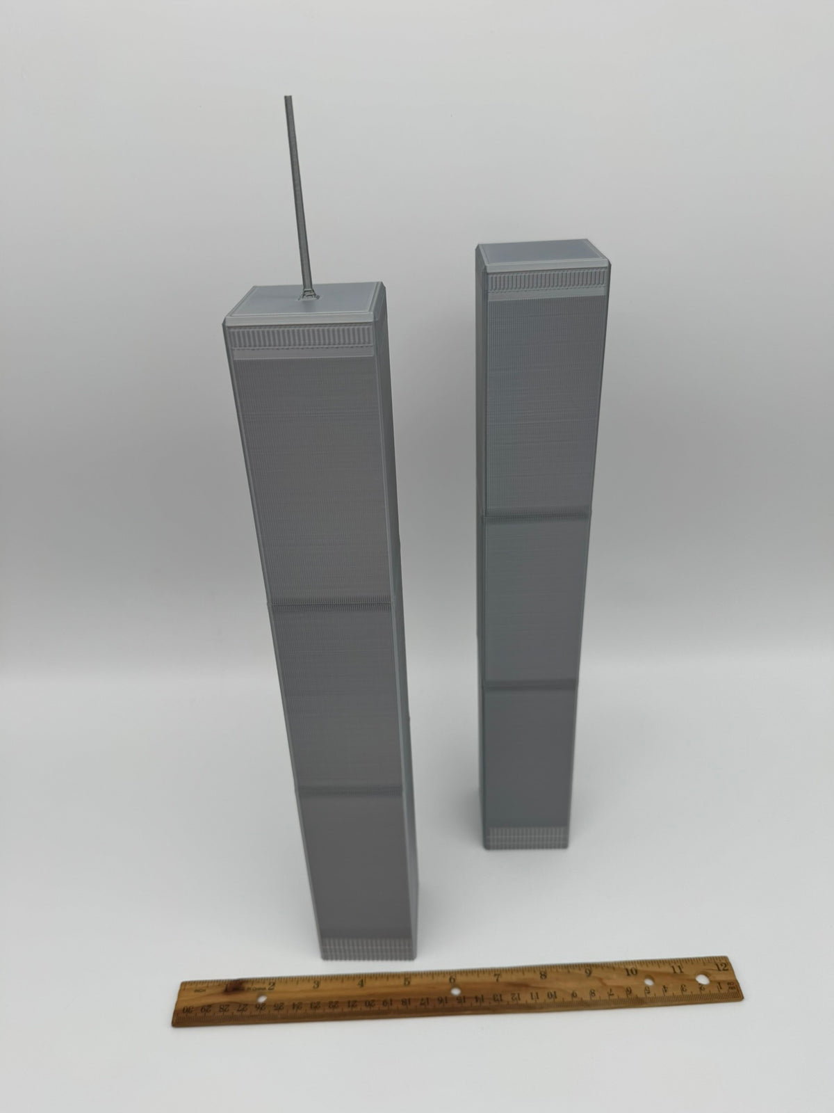 Twin Towers Model- 3D Printed
