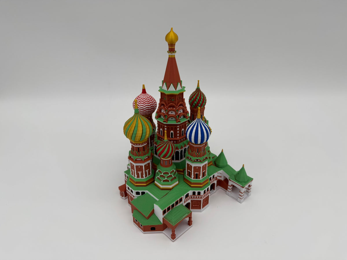 St. Basil's Cathedral Model- 3D Printed Full Color