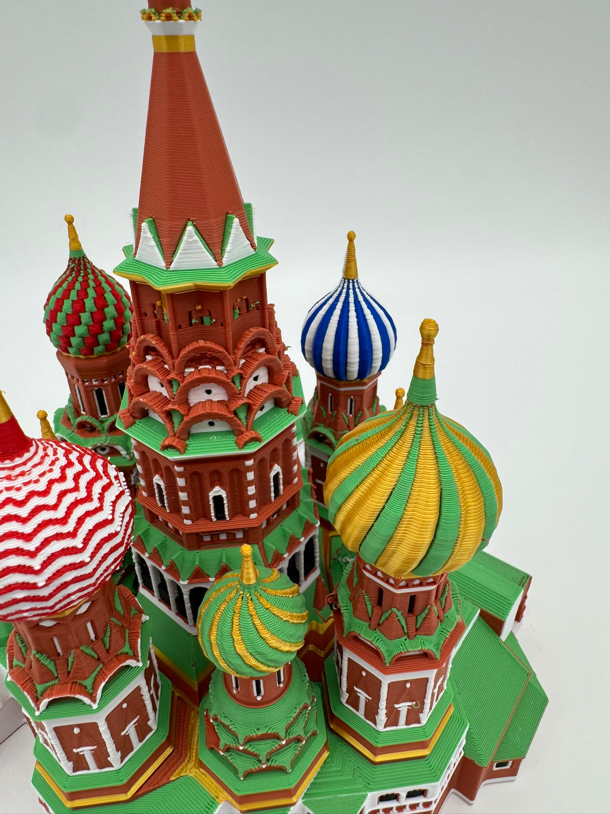 St. Basil's Cathedral Model- 3D Printed Full Color