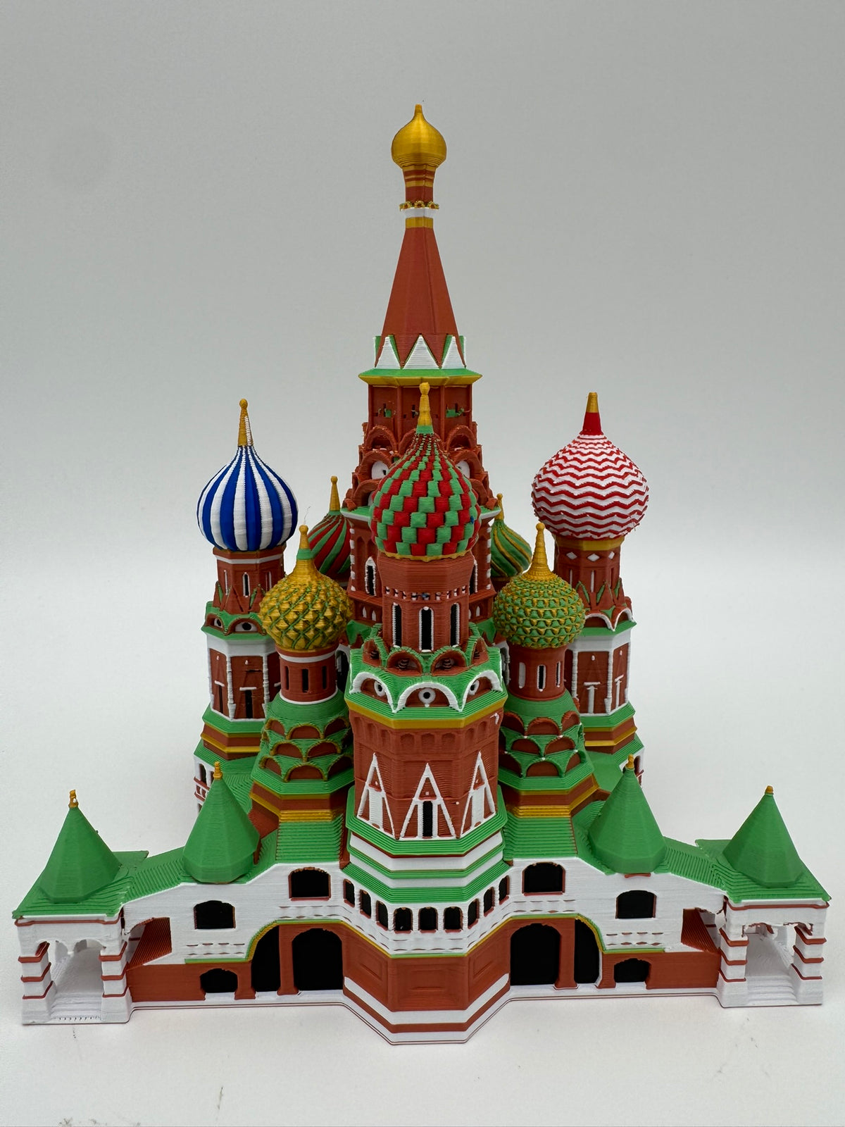 St. Basil's Cathedral Model- 3D Printed Full Color