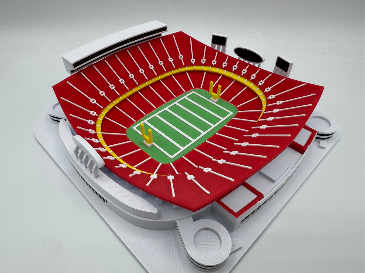 Arrowhead Stadium Model- 3D Printed