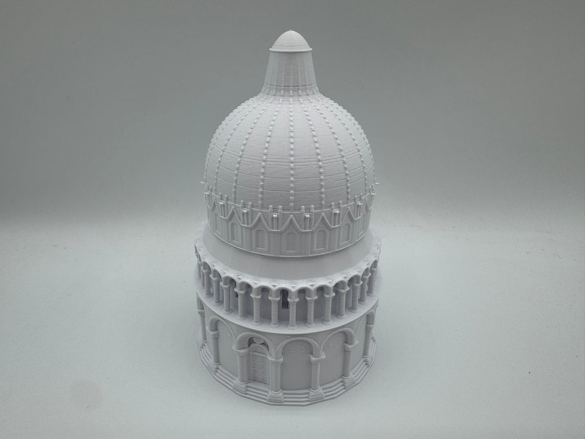 Pisa Baptistery Model- 3D Printed