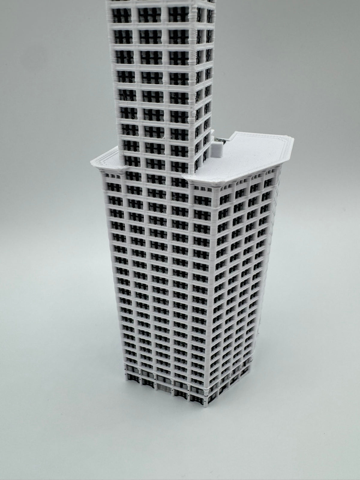 Smith Tower Model- 3D Printed Full Color
