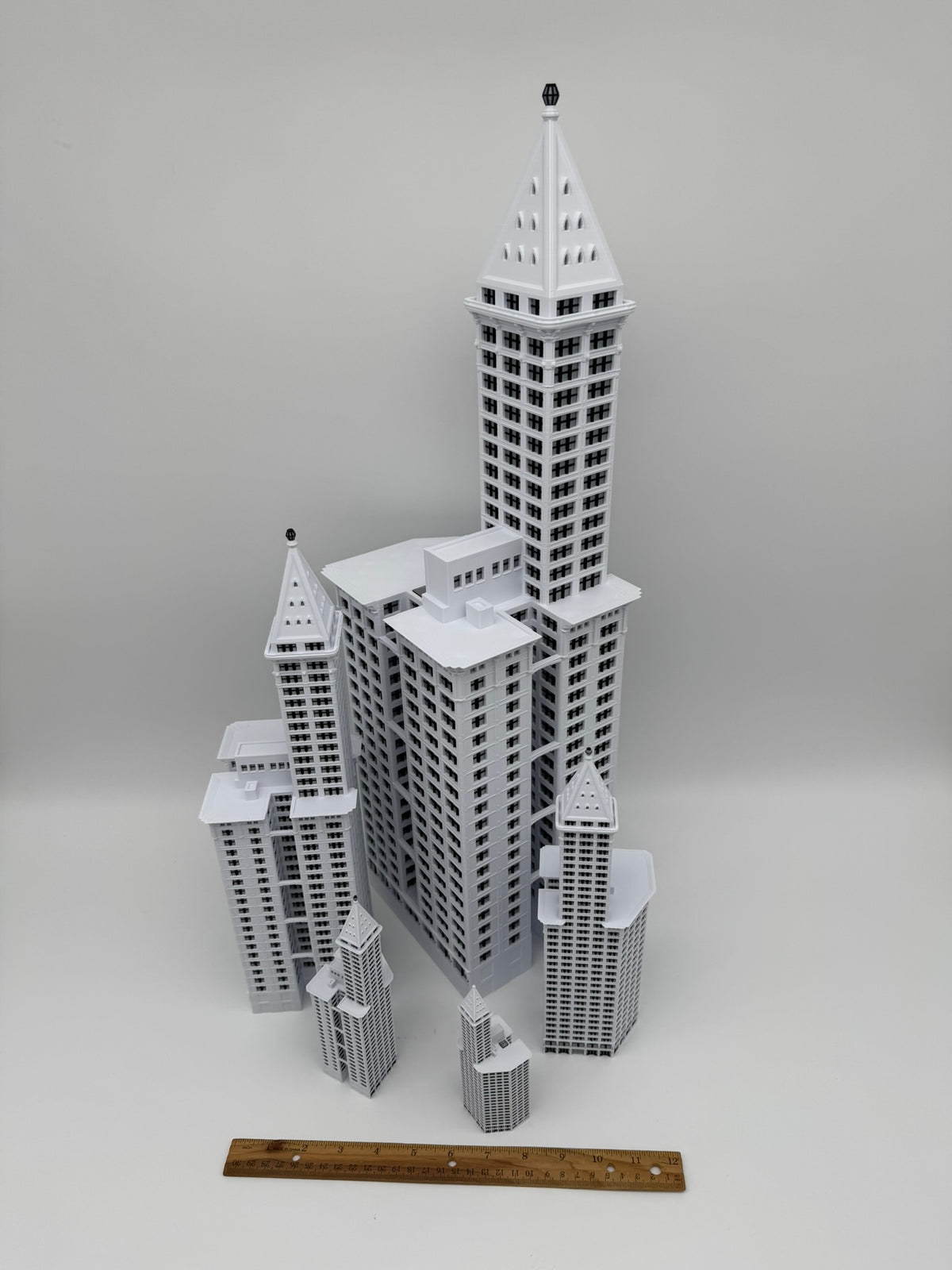 Smith Tower Model- 3D Printed Full Color