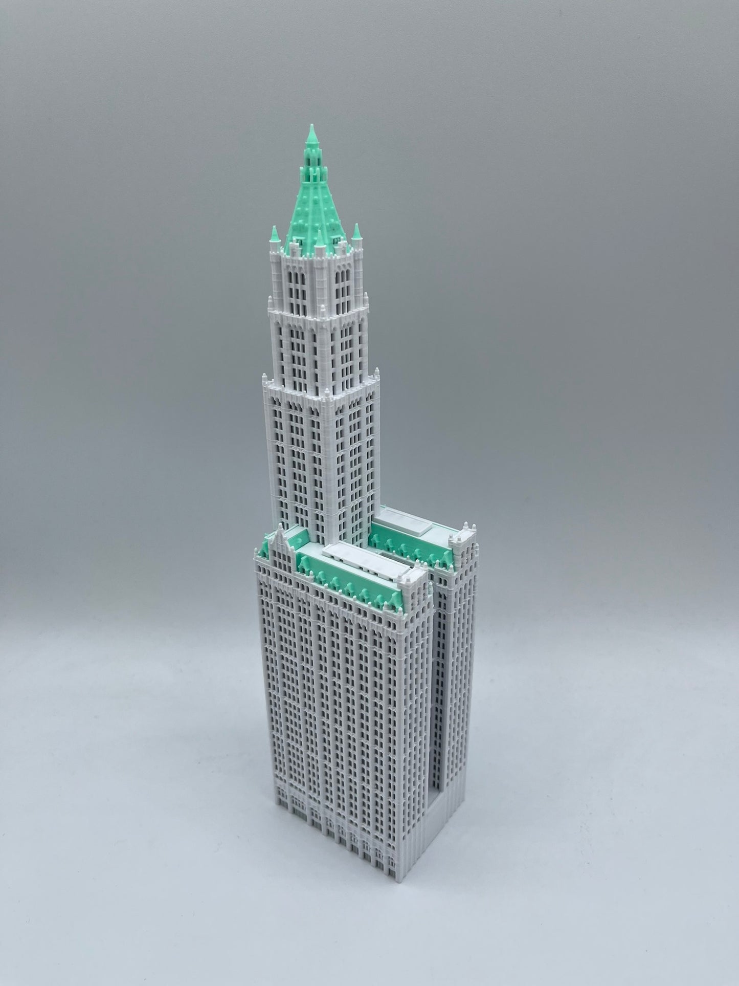 Woolworth Building Model- 3D Printed Full Color