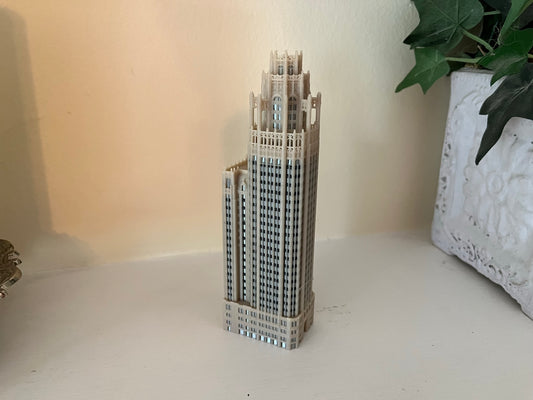 Tribune Tower Model- 3D Printed Full Color