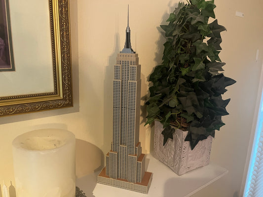 Empire State Building Model- 3D Printed Full Color