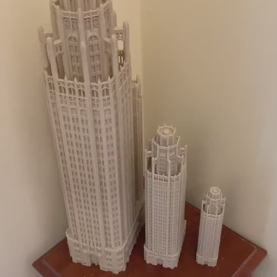 Tribune Tower Chicago 3D Printed Model