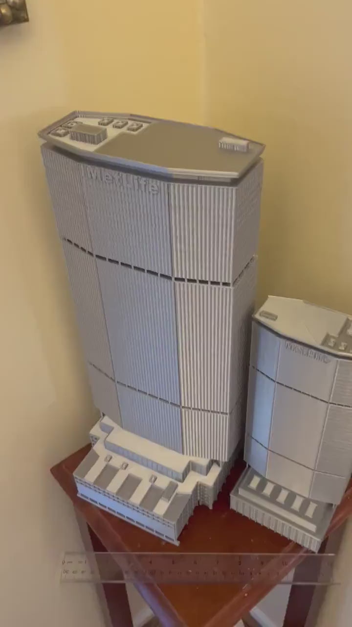 Metlife Building Model- 3D Printed
