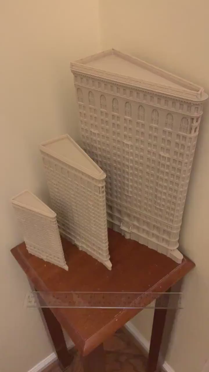 Flatiron Building Model- 3D Printed